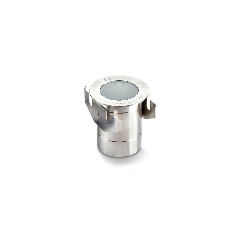 Collingwood GL040 Ultra Low Glare 2W LED Ground Light - Stainless Steel - Low Voltage