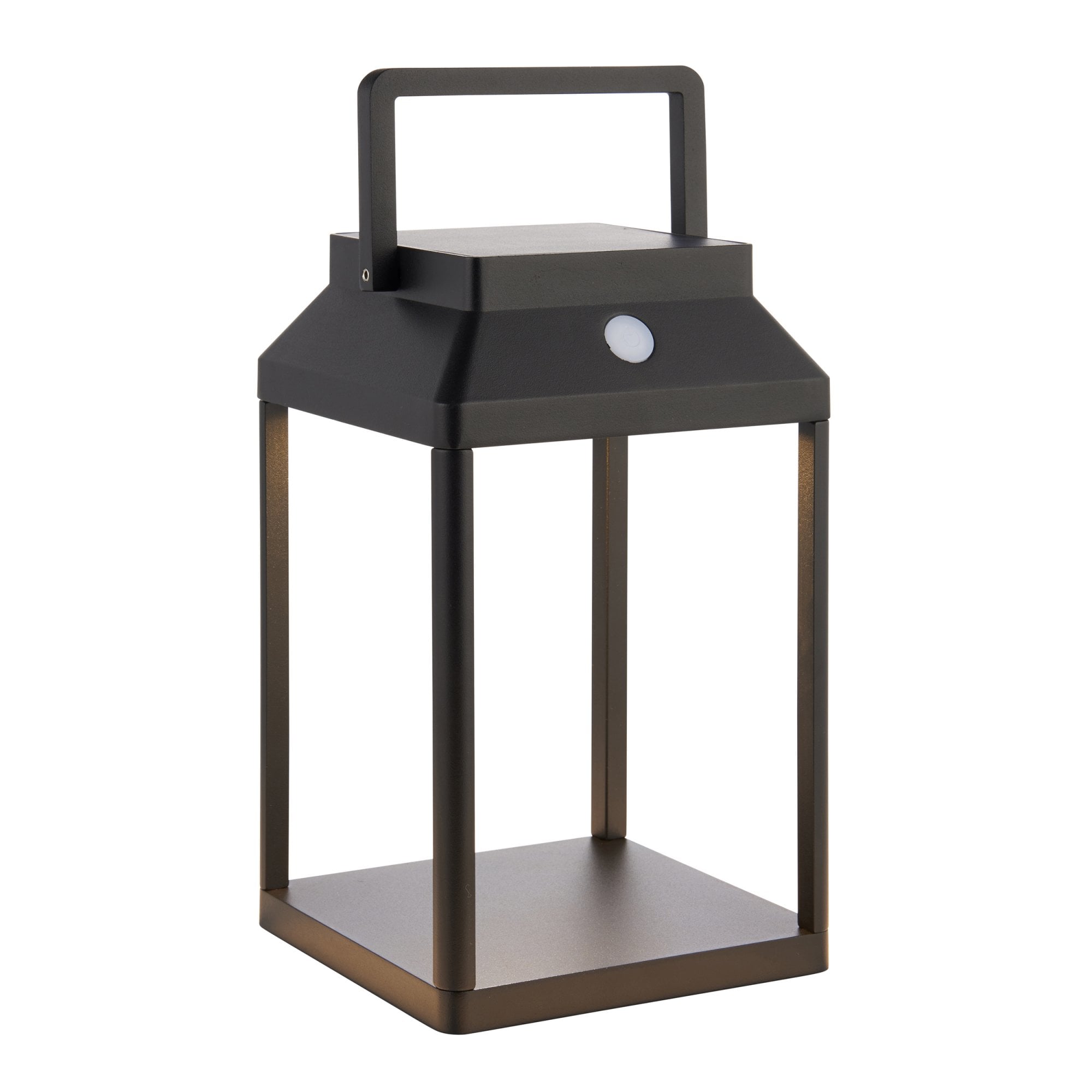 Endon Linterna Medium Single Light Table Lamp - Solar - Textured Black