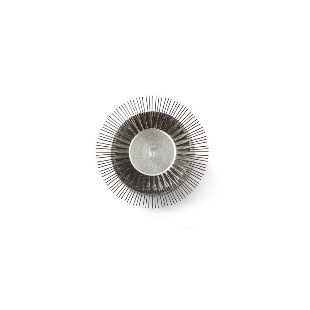 Collingwood WL041 IP Straight to Mains Fan Effect LED Wall Light - Anodised Aluminium