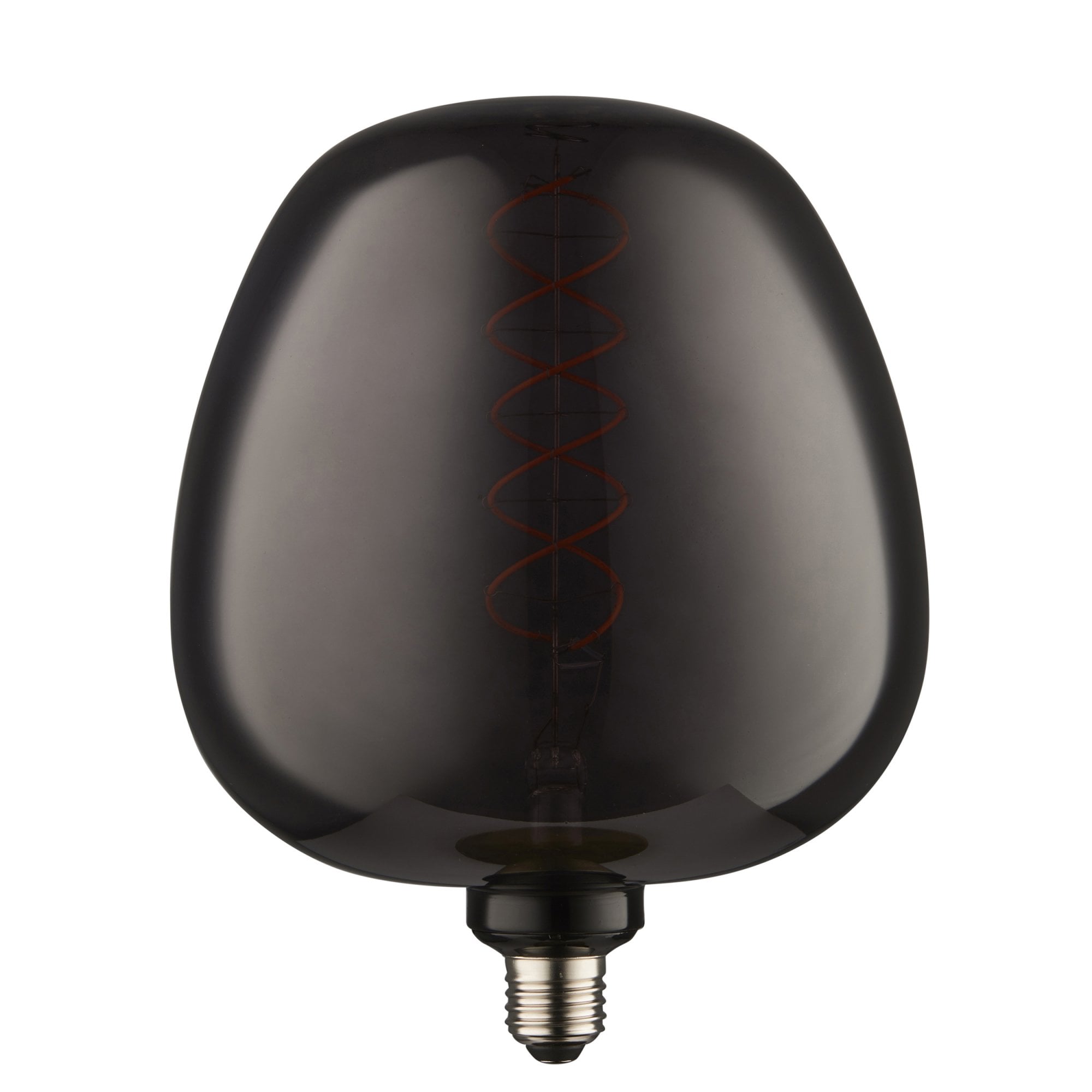 Endon Helix E27 LED 4W Filament Bulb - 1800K - Non-Dimmable - Smoked Glass
