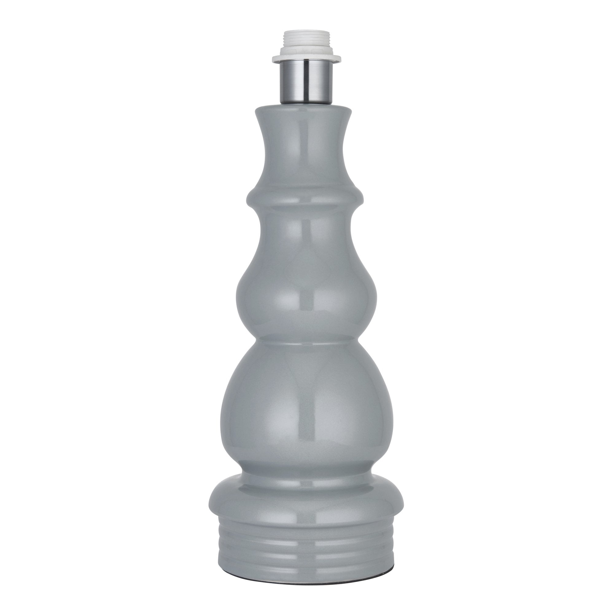 Endon Provence Table Lamp Base - Blue Grey Glaze - Base Only