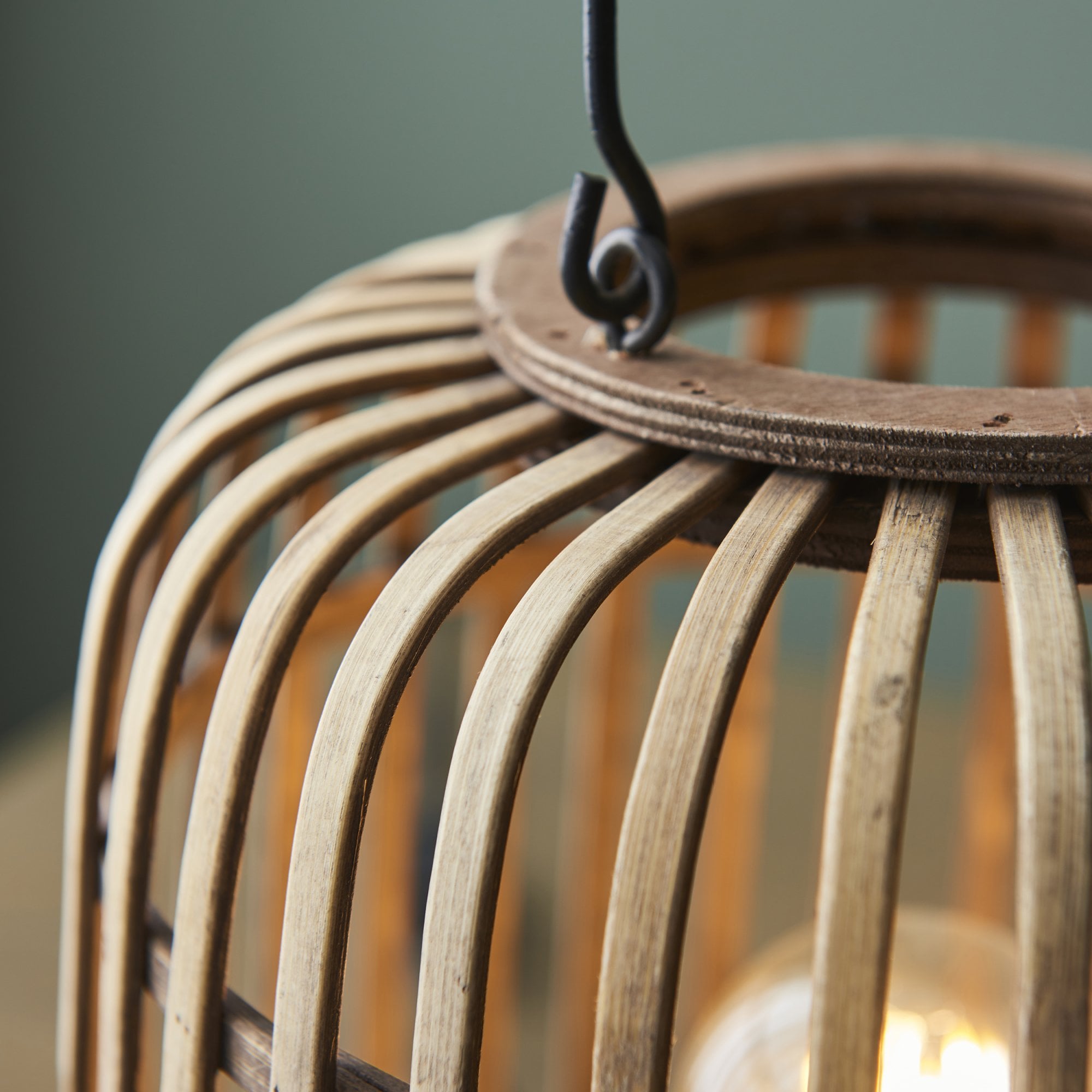 Endon Mathias Table Lamp - Natural Bamboo