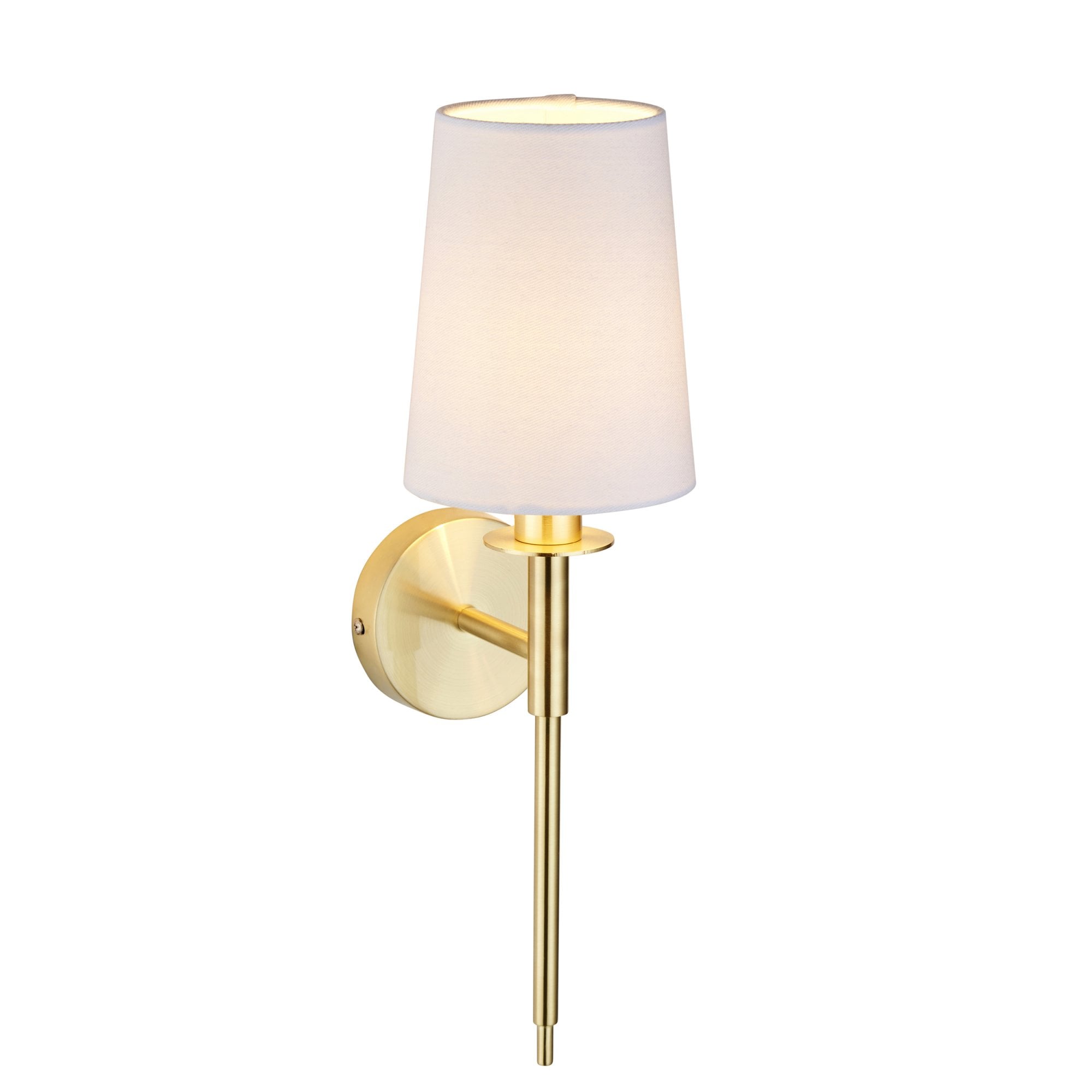 Utopia The Classic Wall Light - Satin Brass