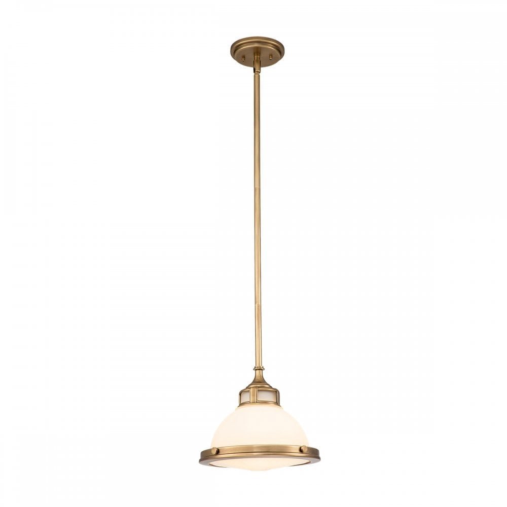 Hinkley Amelia Single Mini Pendant - Heritage Brass