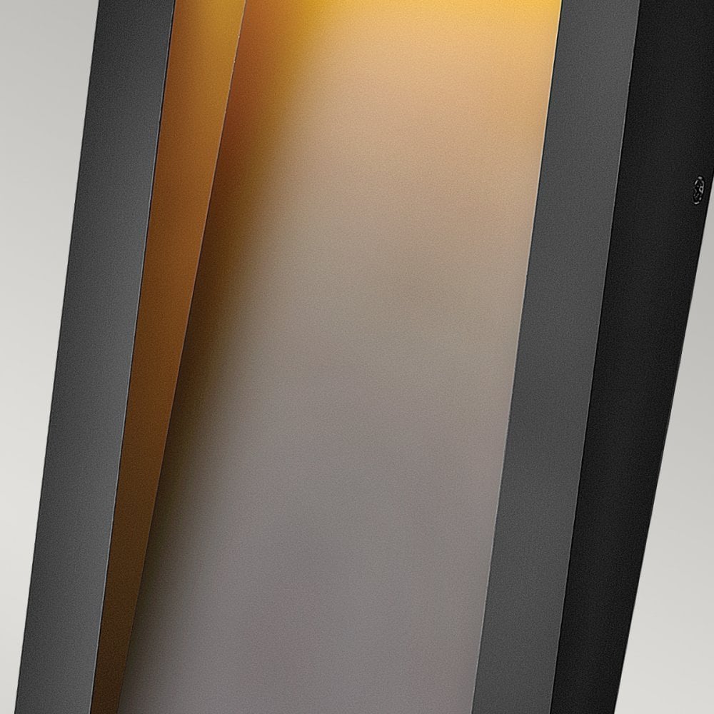 Hinkley Taper LED Wall Lantern 380mm - Textured Black