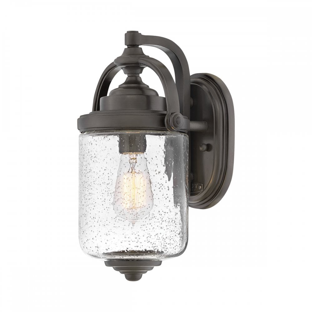 Hinkley Willoughby Single Wall Lantern - Oil Rubbed Bronze