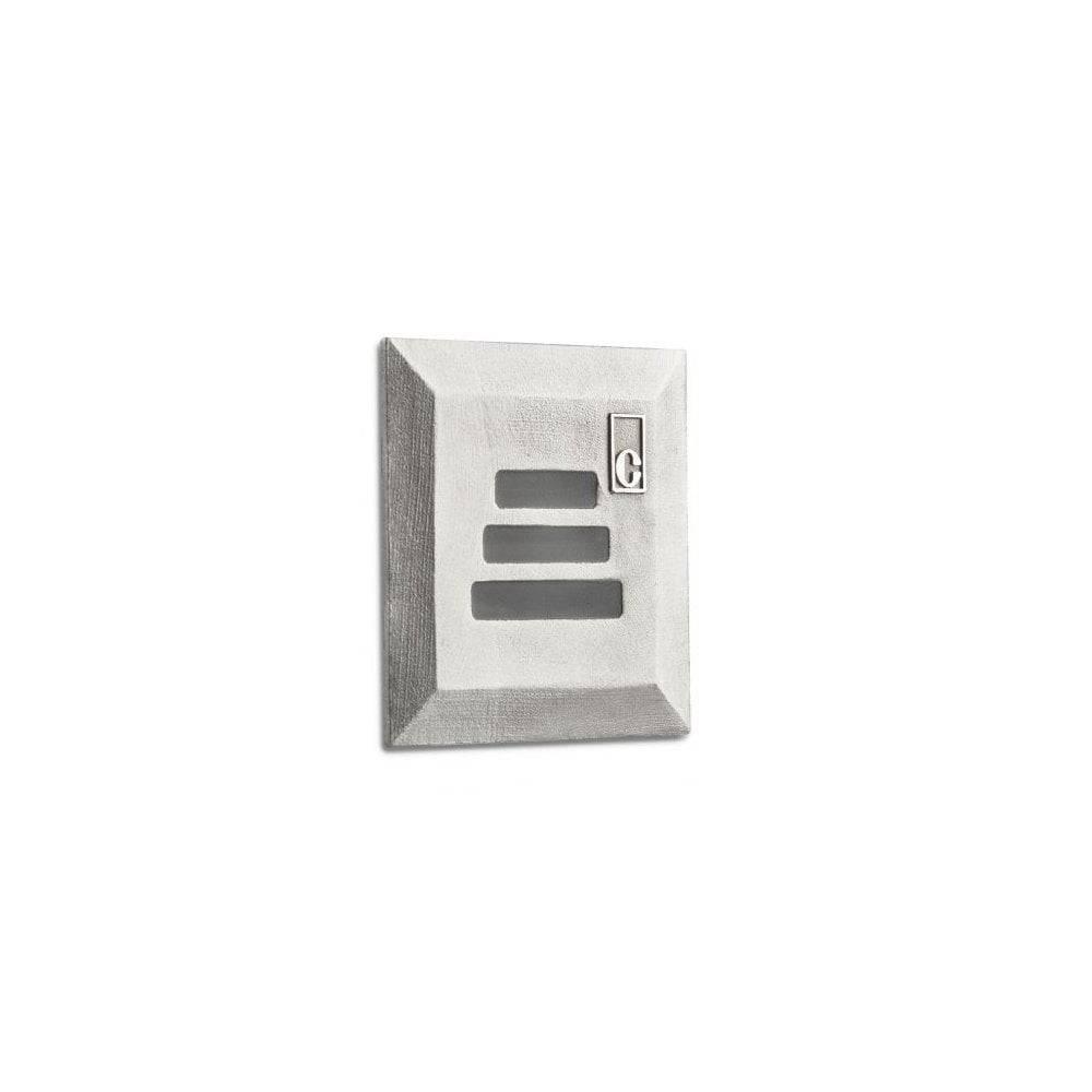 Collingwood GL022 Square 30º Slotted LED Ground Light - Cast Stainless Steel - Low Voltage