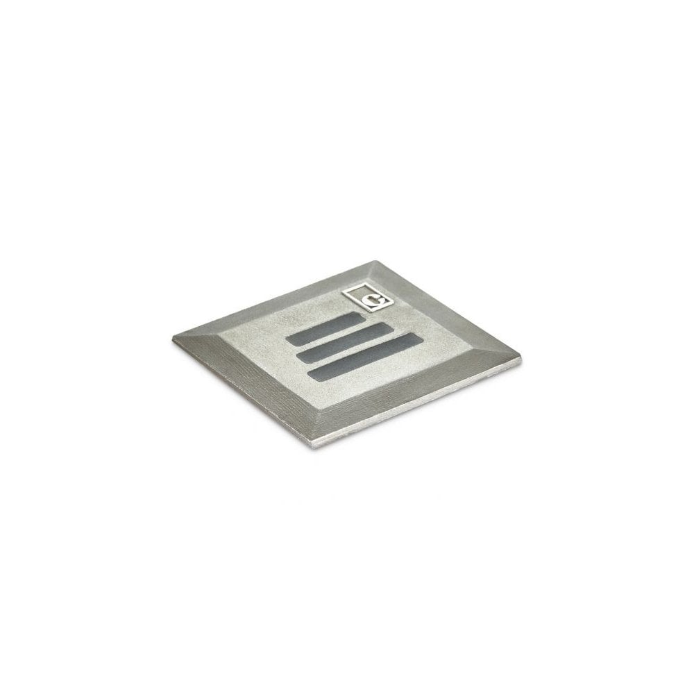 Collingwood GL022 Square 30º Slotted LED Ground Light - Cast Stainless Steel - Low Voltage