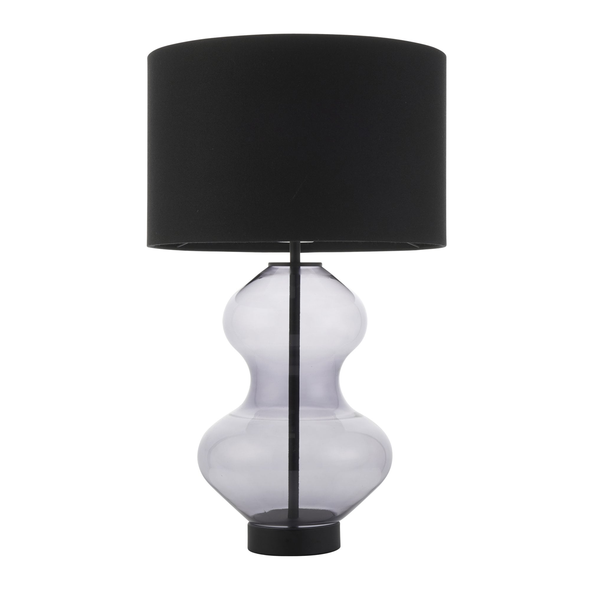 Endon Kelda Shaped Touch Table Lamp - Matt Black