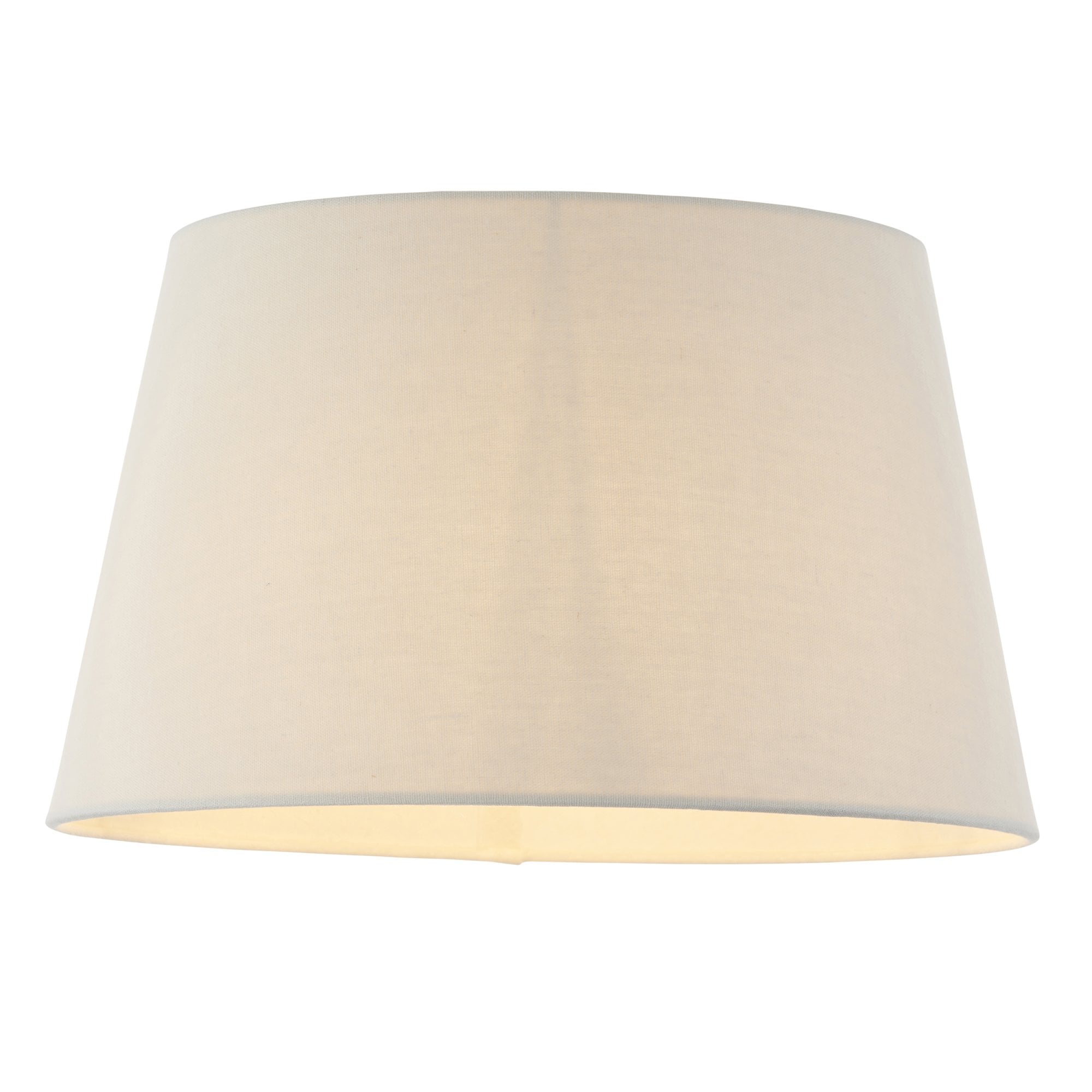 Interiors 1900 Cici 14" Tapered Cylinder Shade - Ivory - Shade Only
