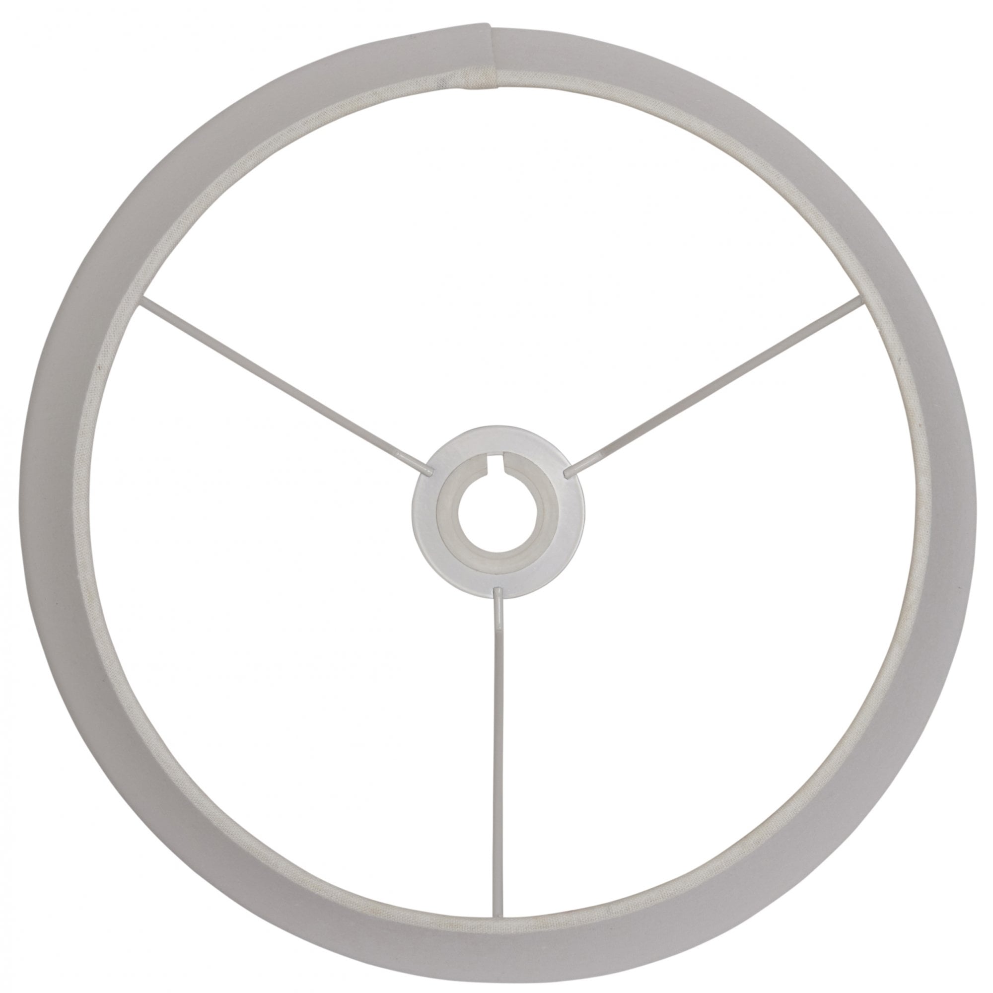 Interiors 1900 Cici 14" Tapered Cylinder Shade - Ivory - Shade Only