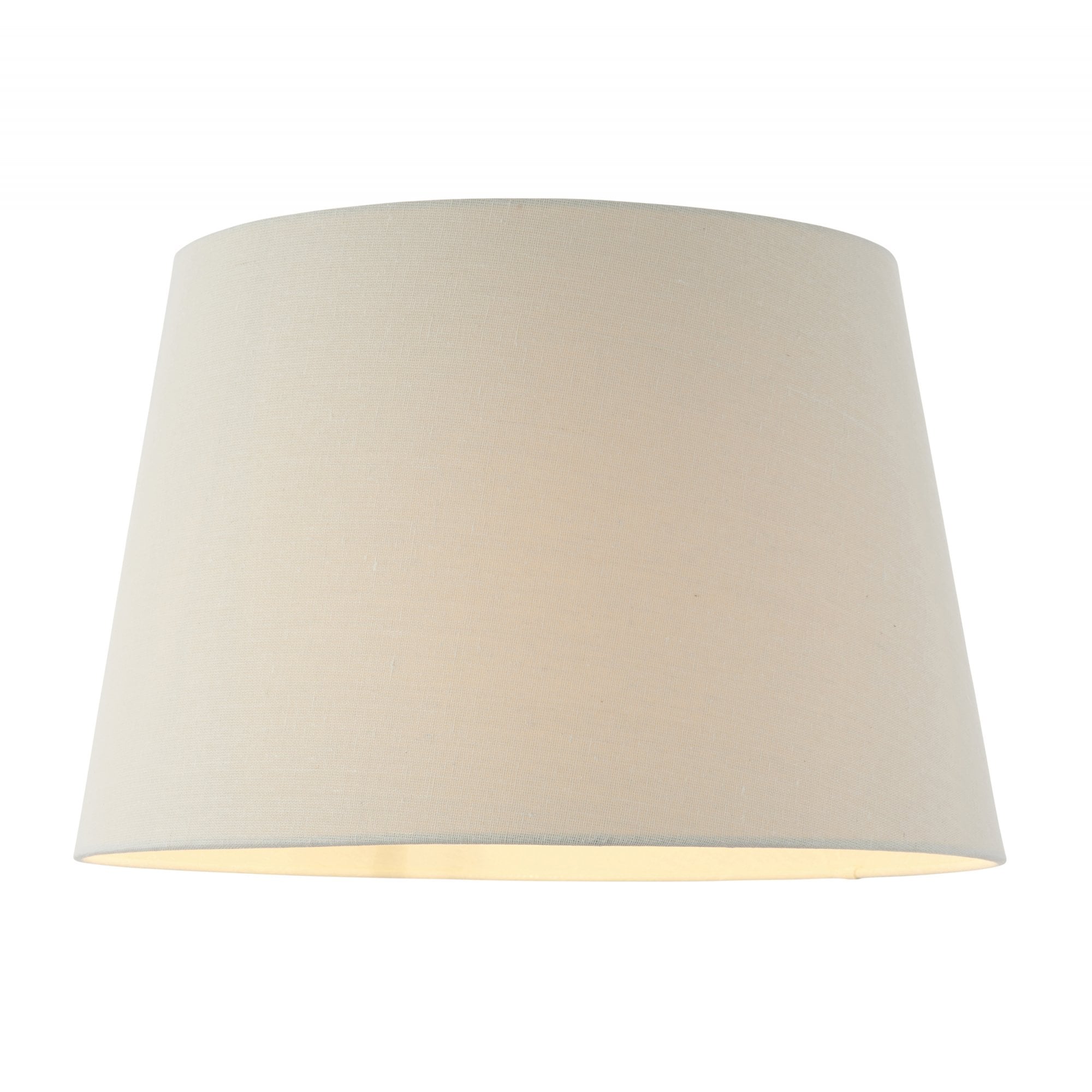 Interiors 1900 Cici 16" Tapered Cylinder Shade - Ivory - Shade Only