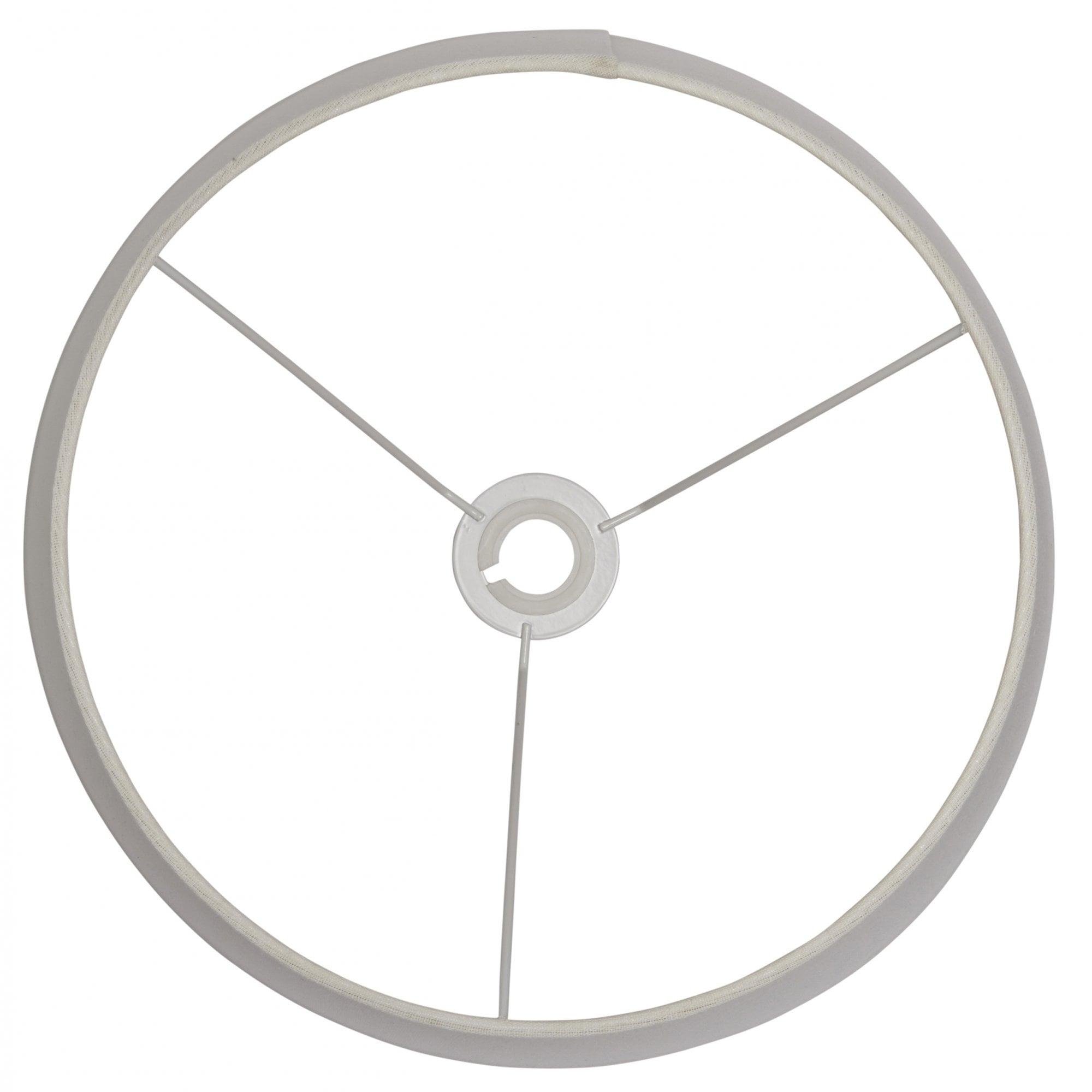 Interiors 1900 Cici 16" Tapered Cylinder Shade - Ivory - Shade Only