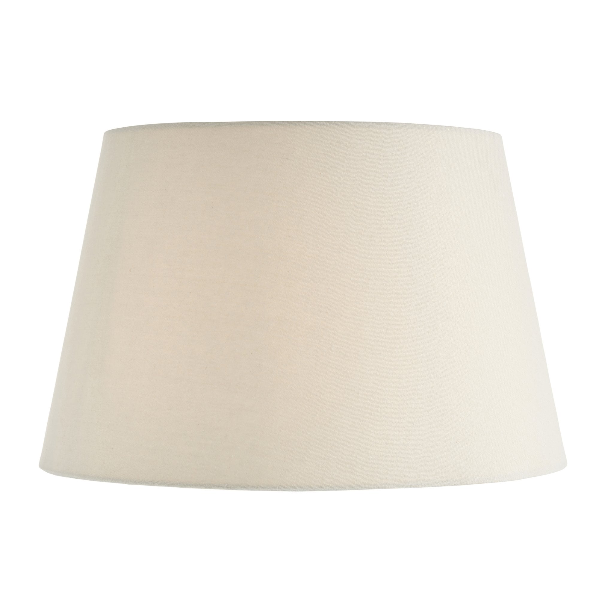 Interiors 1900 Cici 18" Tapered Cylinder Shade - Ivory - Shade Only