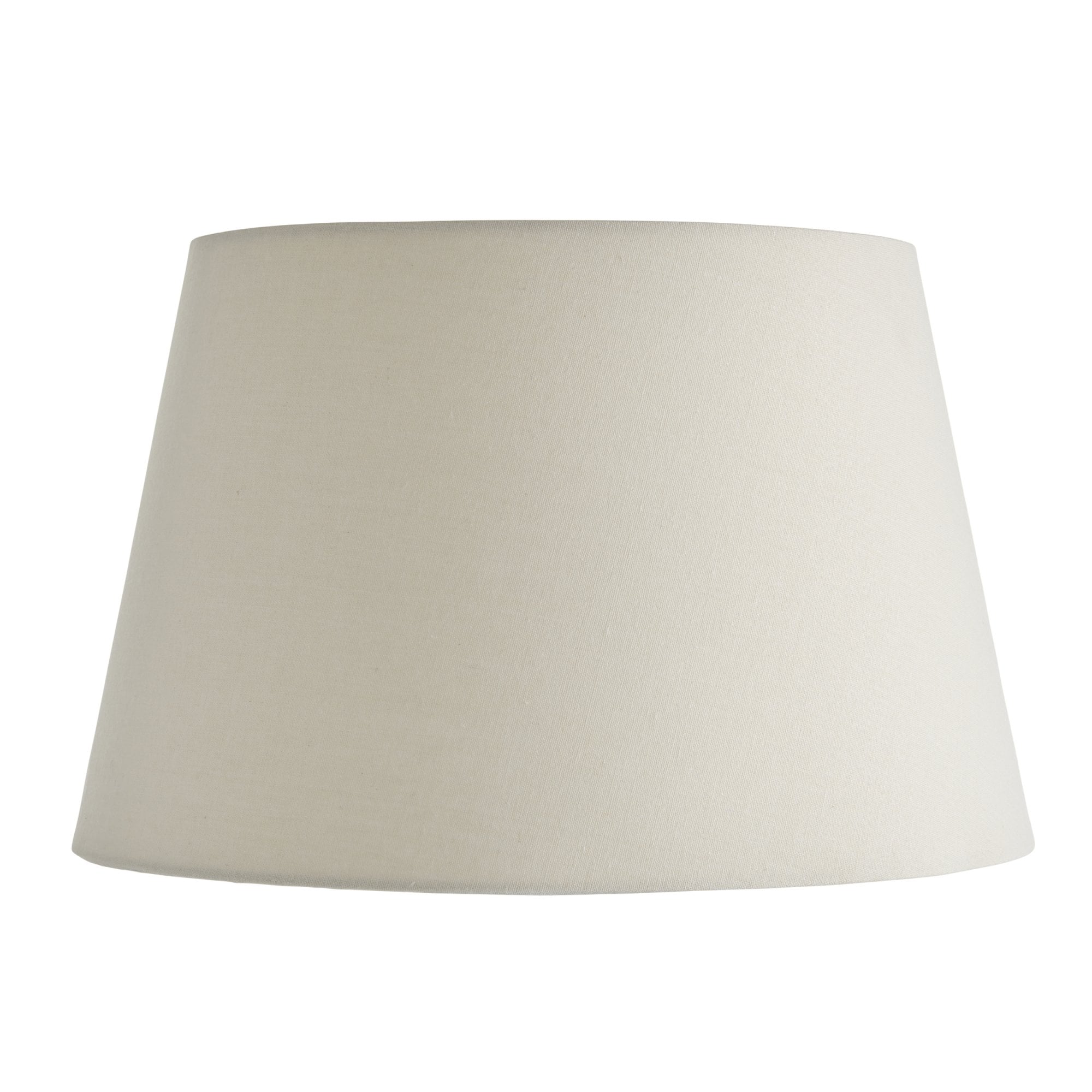 Interiors 1900 Cici 18" Tapered Cylinder Shade - Ivory - Shade Only