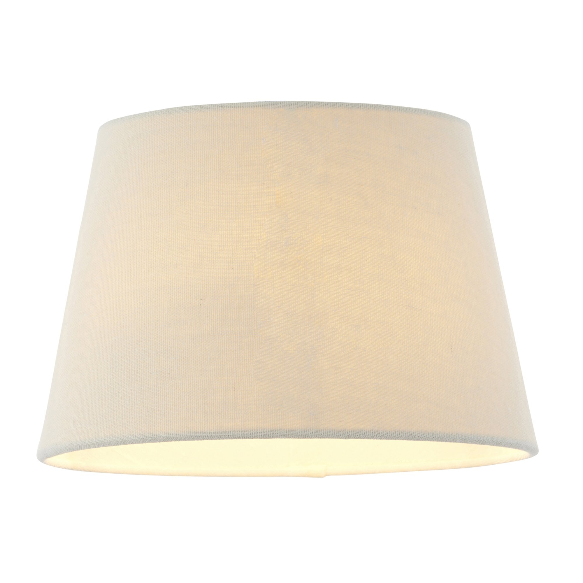 Interiors 1900 Cici 8" Tapered Cylinder Shade - Ivory - Shade Only