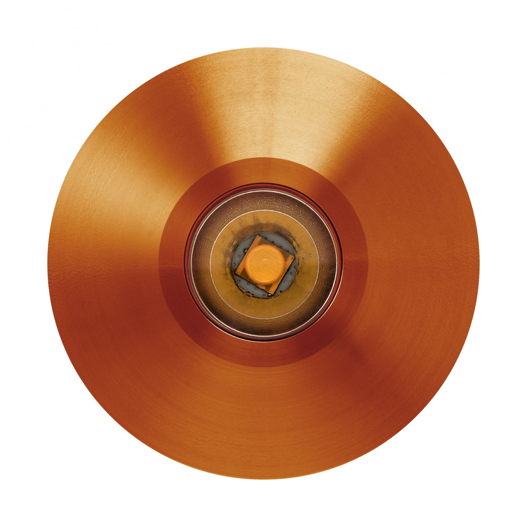 LuxR M2 Large Round Recessed - Copper - Low Voltage