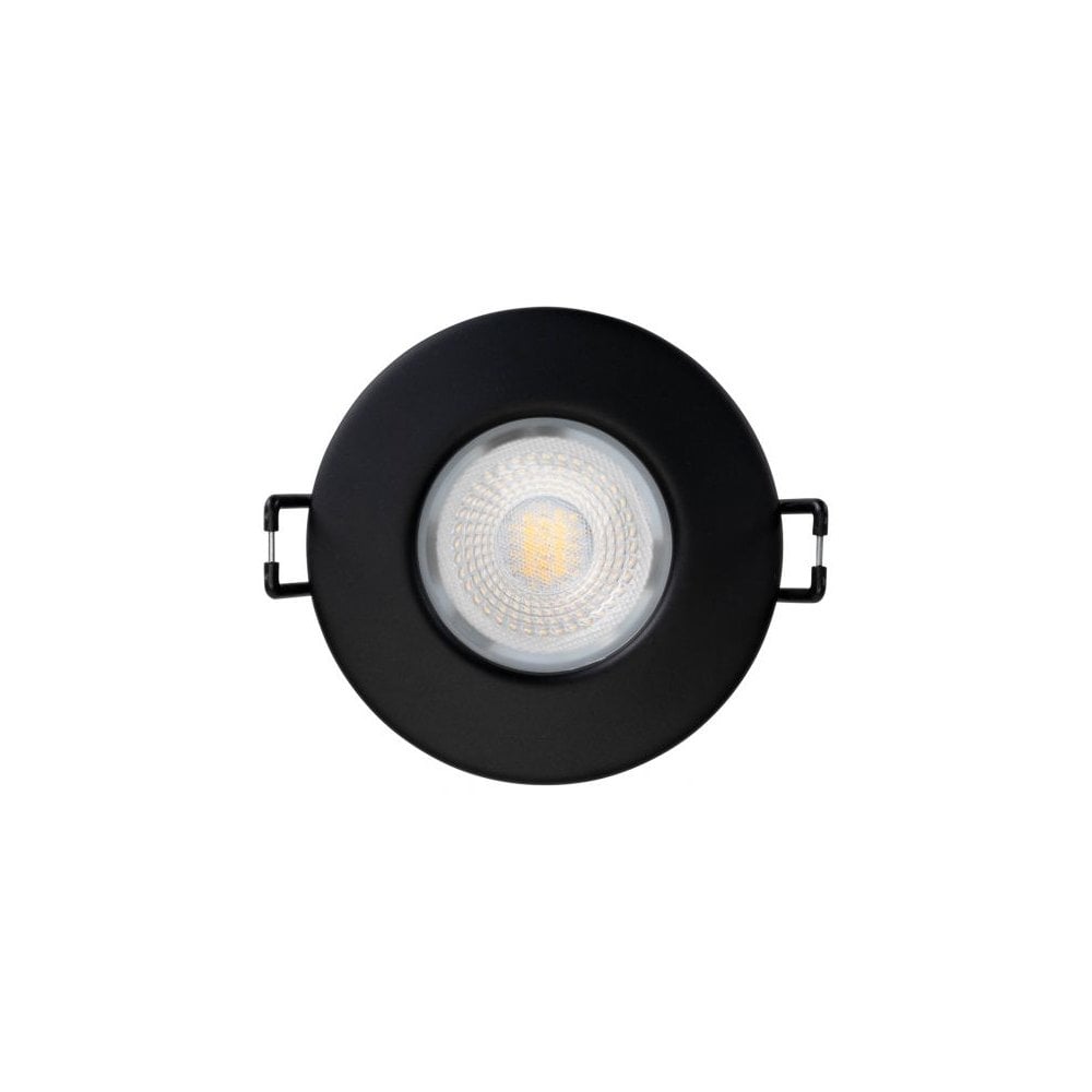 Collingwood H2 Lite Fixed Downlight - Matt Black (includes bezel)