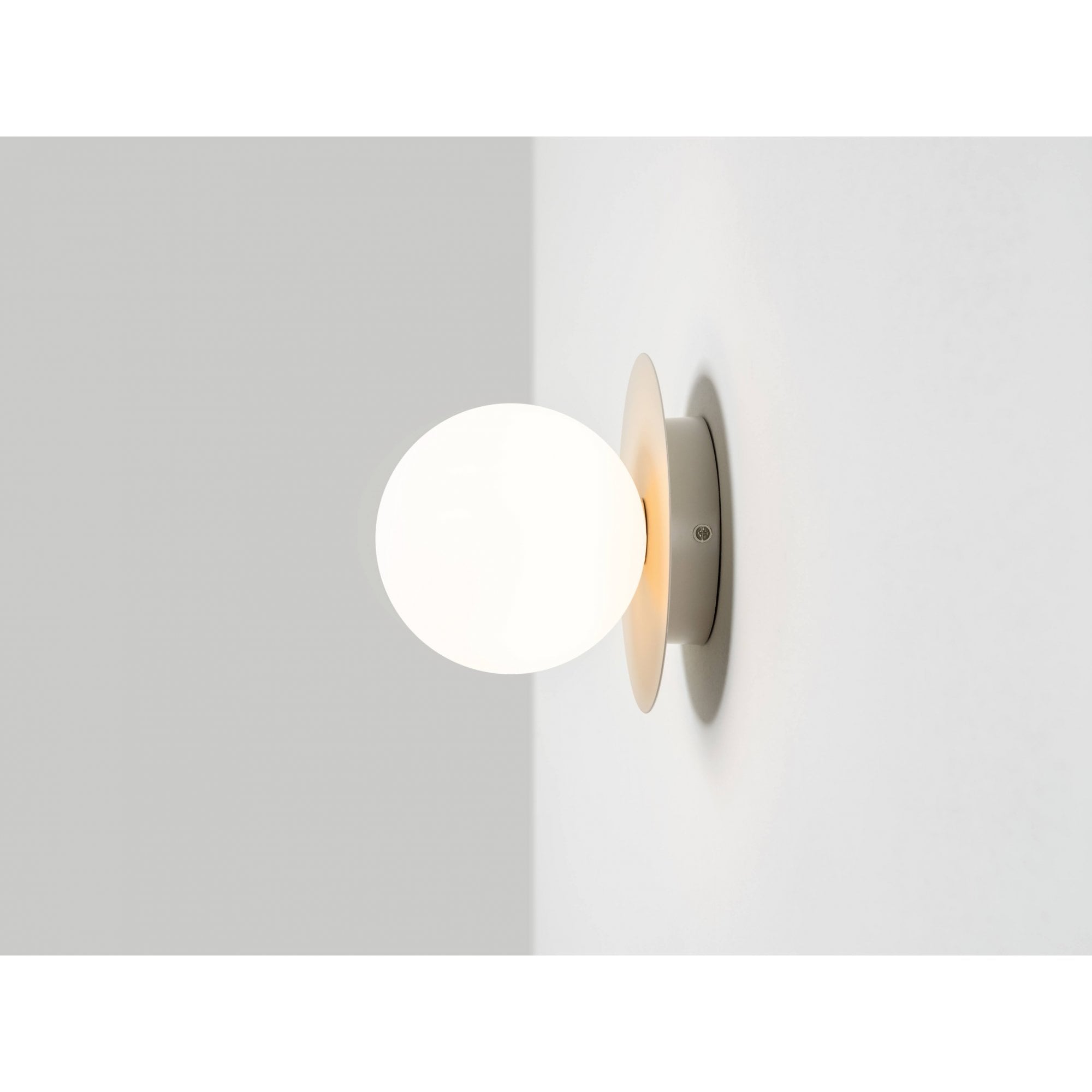 houseof. Opal Disk Wall Light - Sand