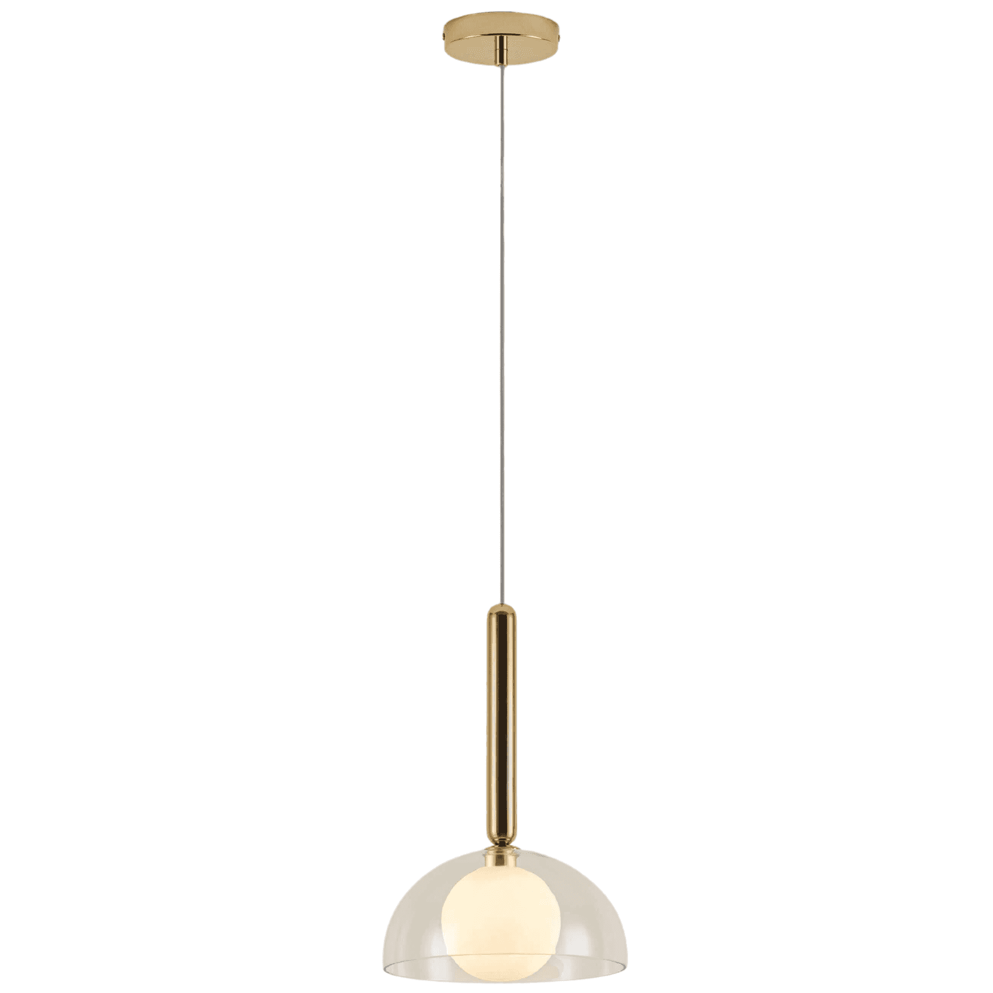 houseof. Dome Ceiling Light - Clear Glass