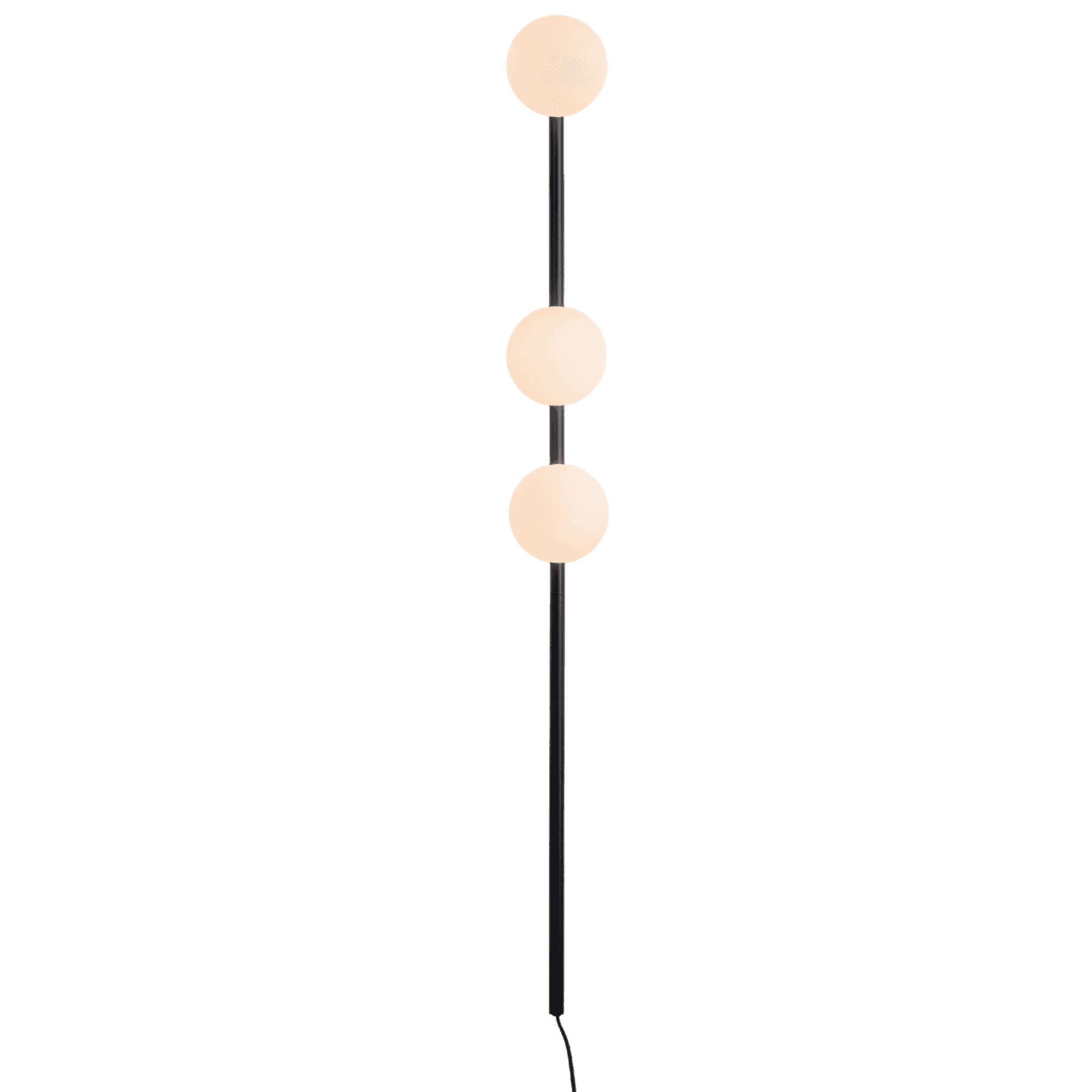 houseof. Bar Opal Ball Wall Light - Charcoal
