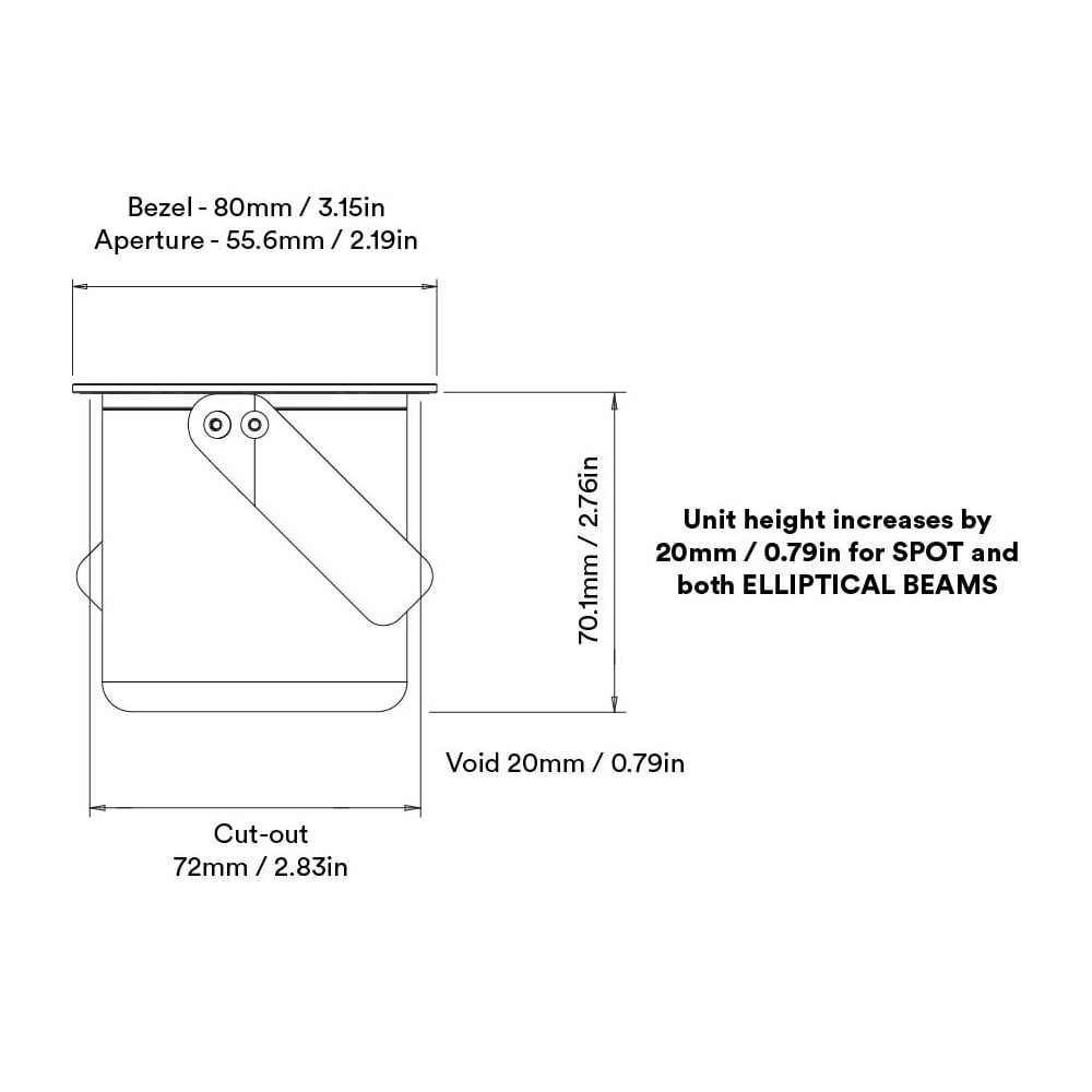 Orluna Alta Plus Uplight - All Purpose Use