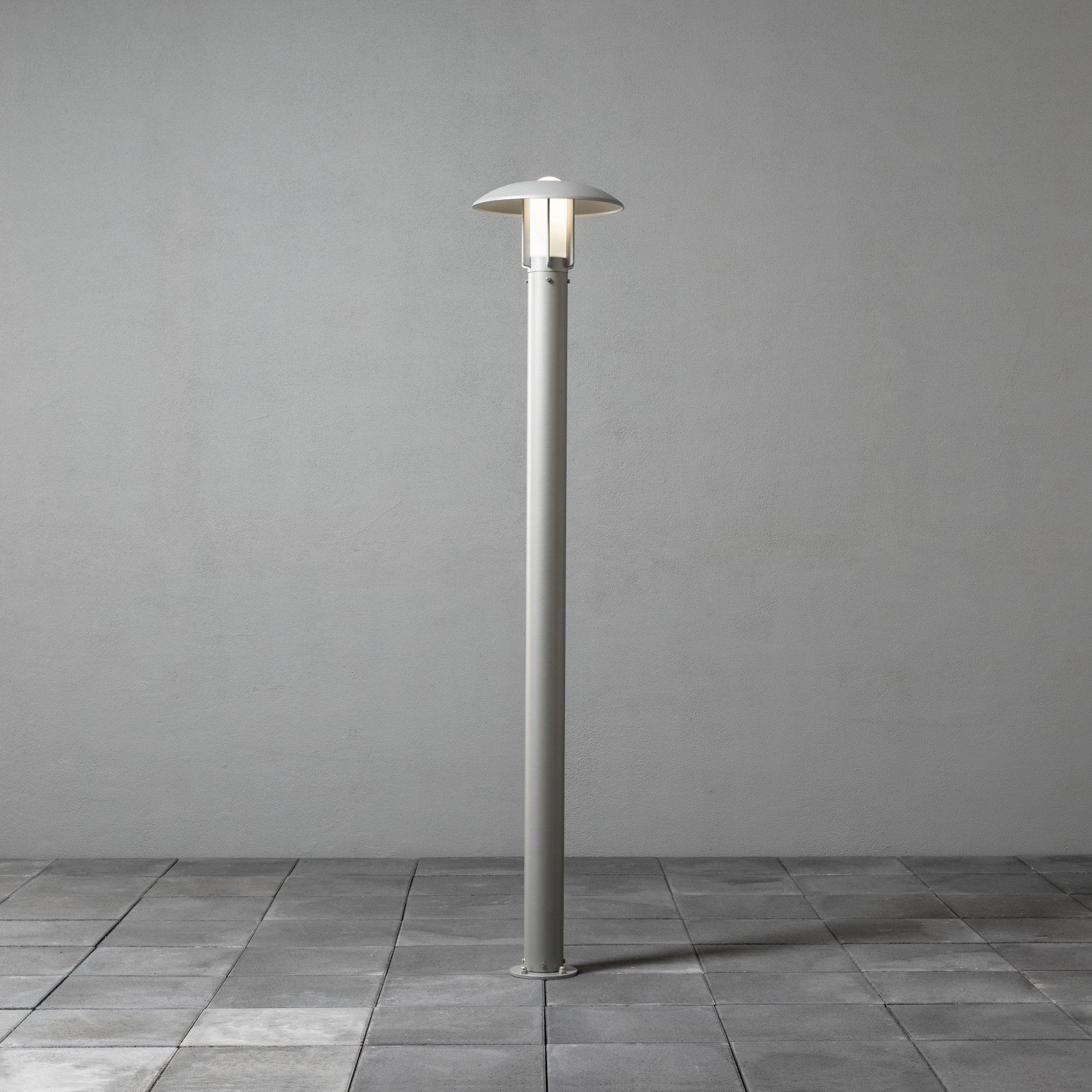 Konstsmide Heimdal Post Light - Grey