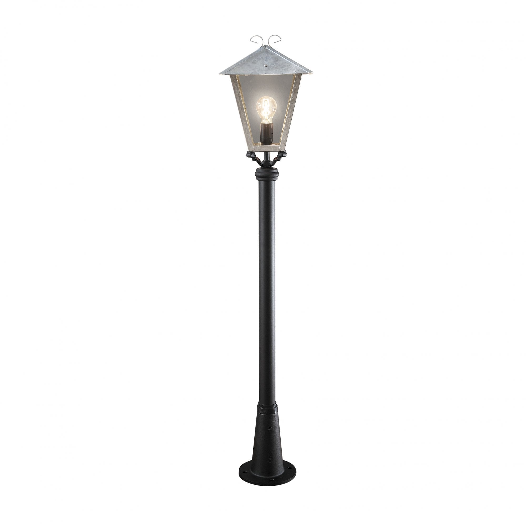 Konstsmide Benu Post Light (With Persius Column) - Galvanised