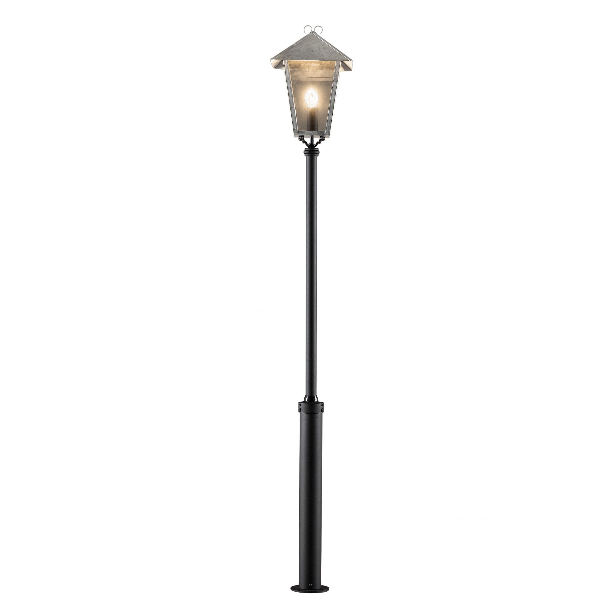 Konstsmide Benu Lampost (With Taurus Column) - Galvanised