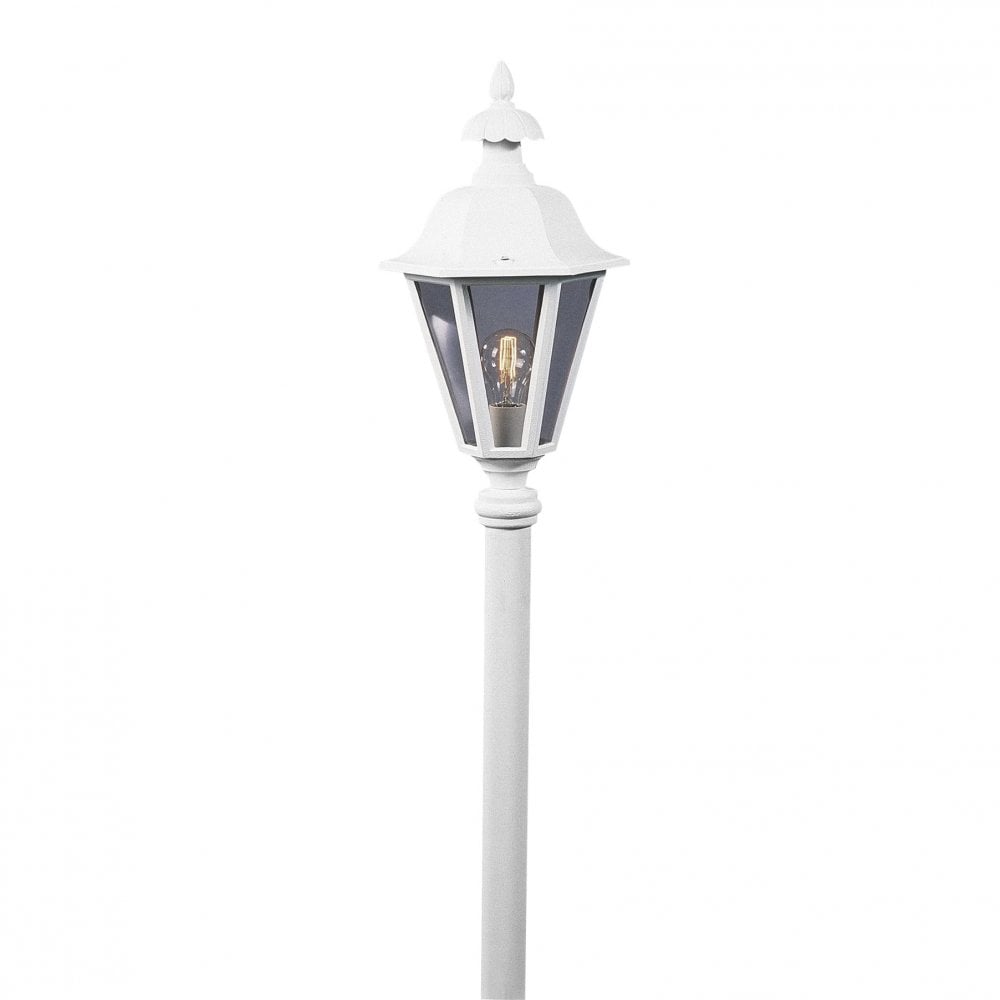 Konstsmide Pallas Small Single Head - Matt White - Head Only