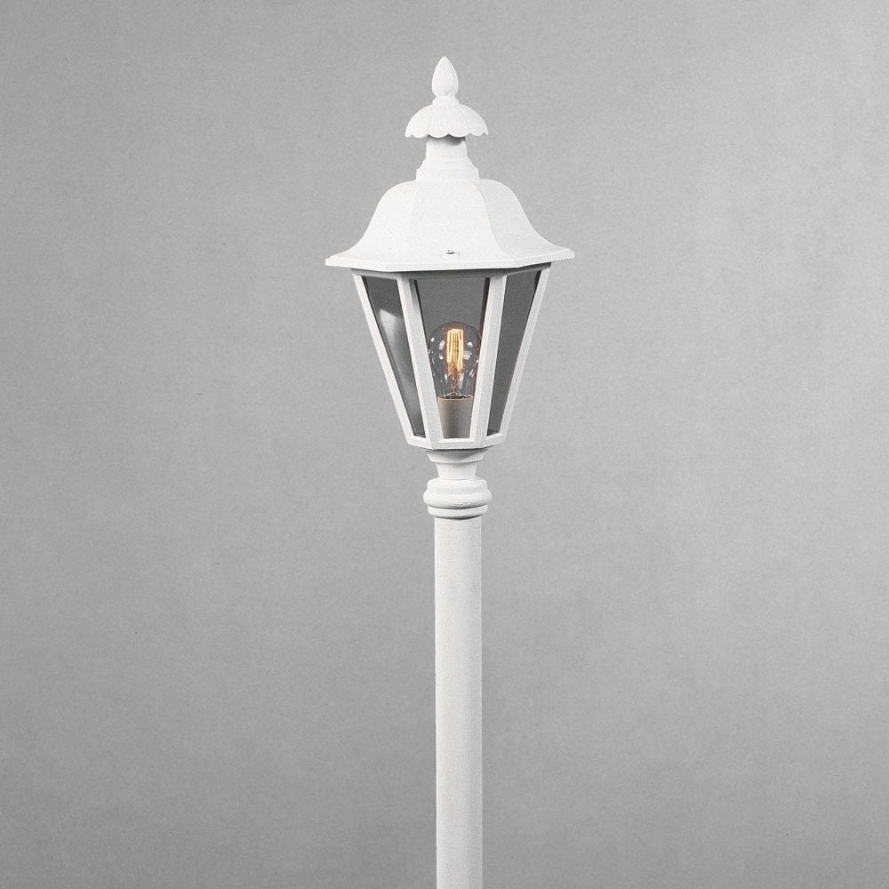 Konstsmide Pallas Small Single Head - Matt White - Head Only