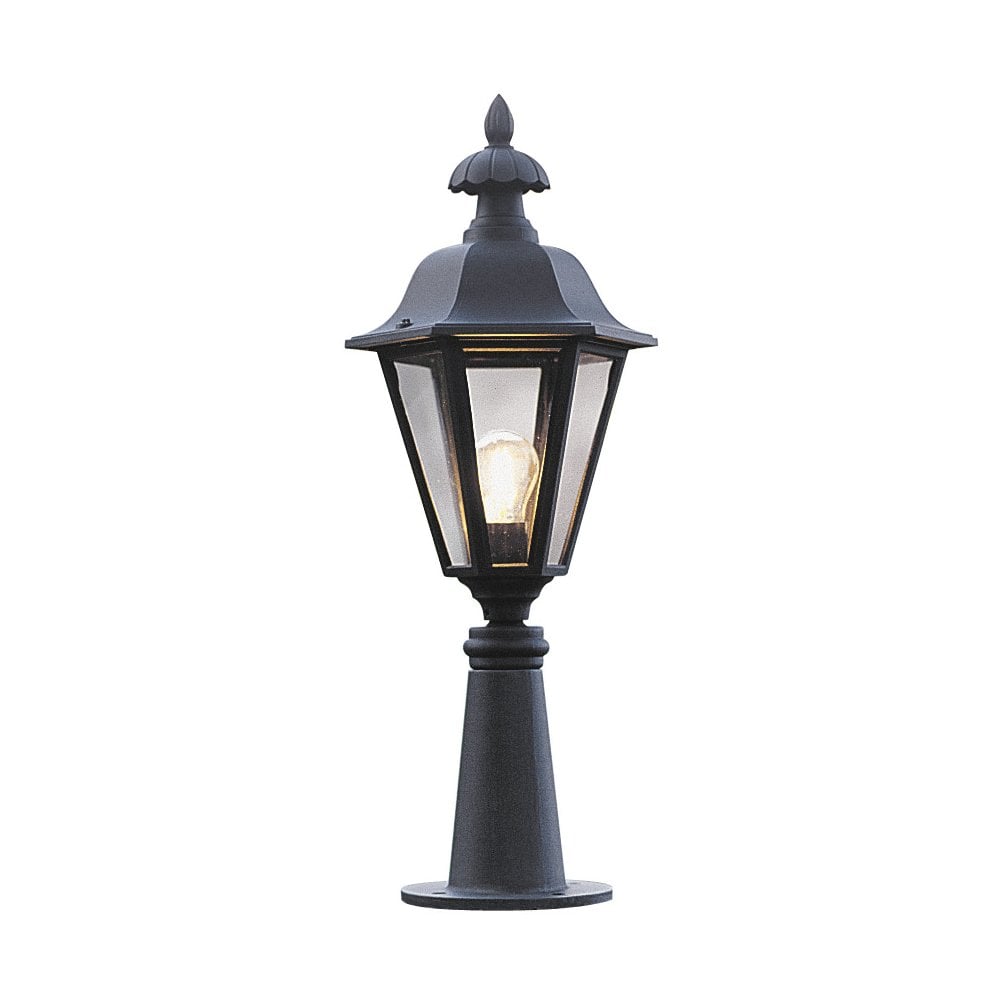 Konstsmide Pallas Small Single Head - Matt Black - Head Only