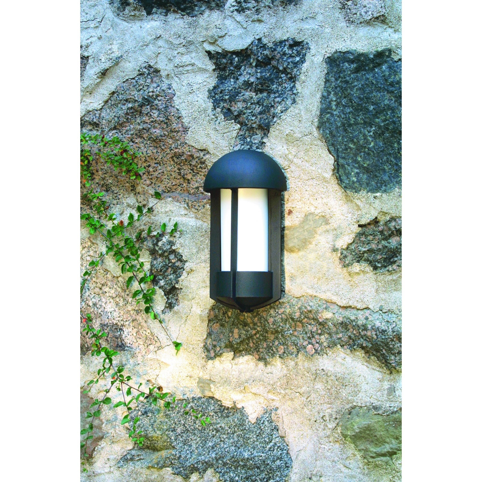 Konstsmide Tyr Wall Light - Matt Black