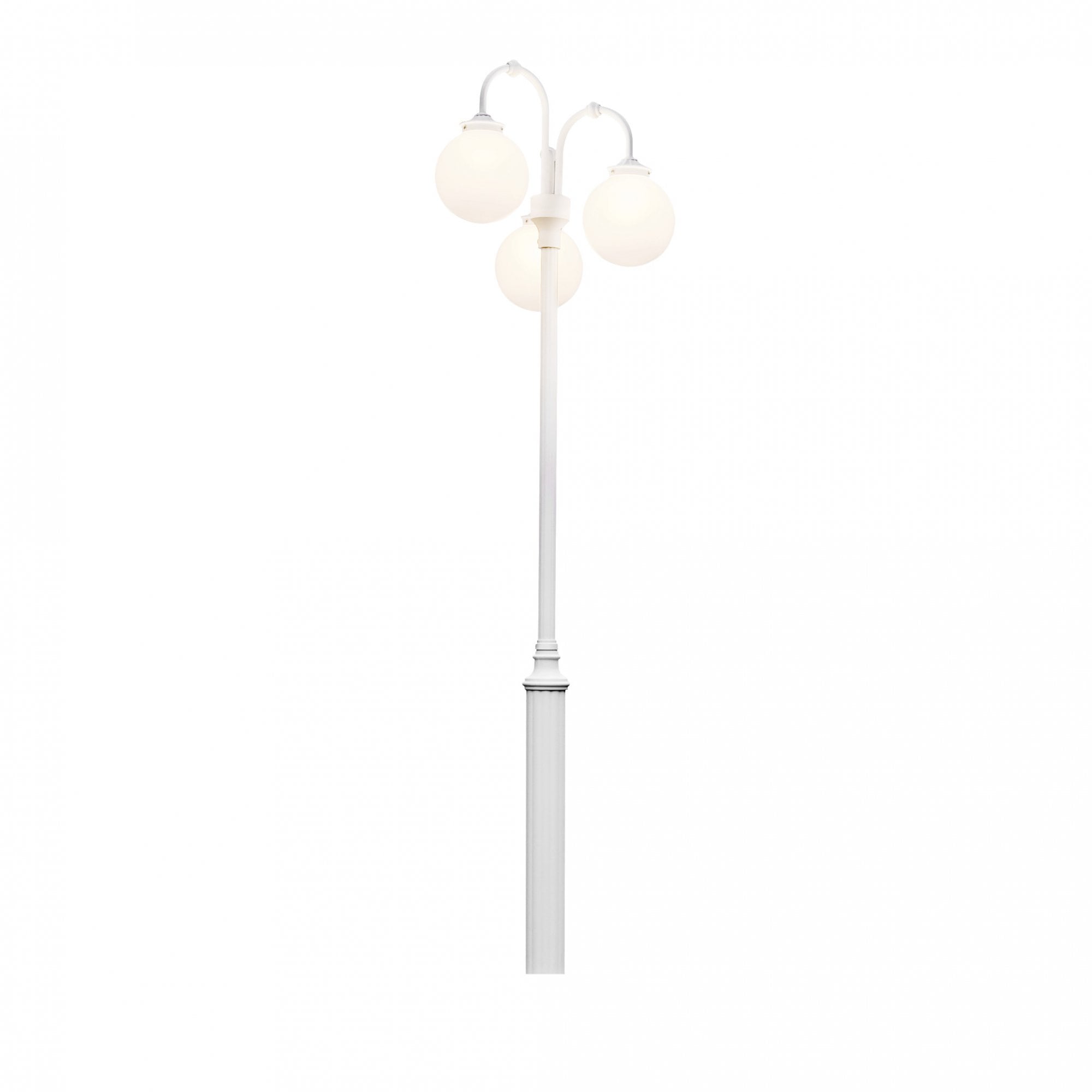 Konstsmide Arcturus Triple Head - Matt White - Head Only