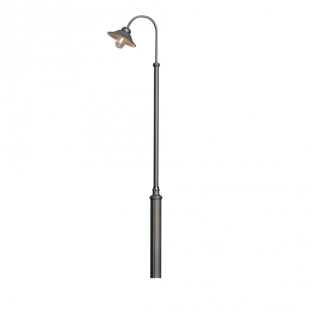 Konstsmide Vega Single Head - Matt Black - Head Only