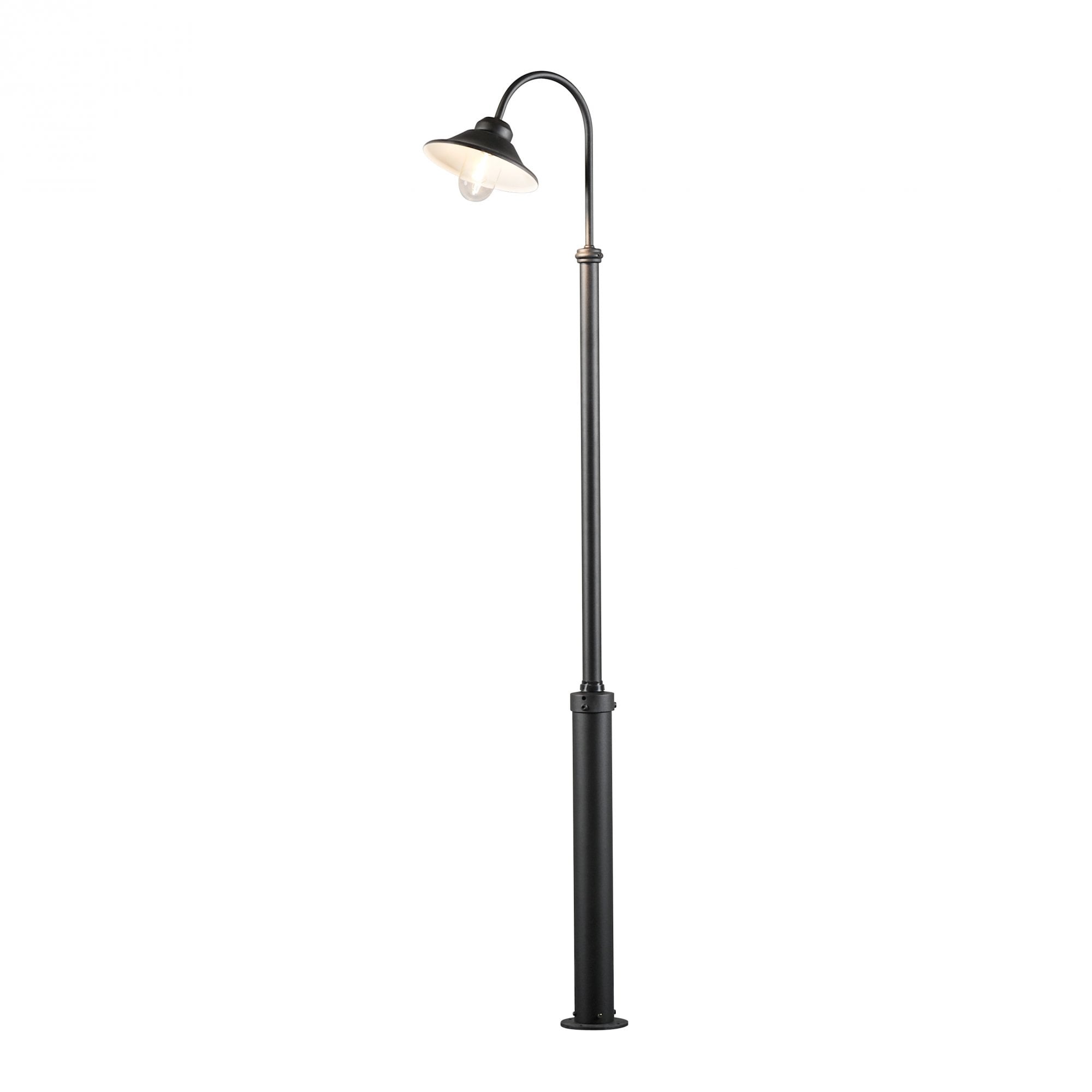 Konstsmide Vega Lampost (With Taurus Column) - Matt Black