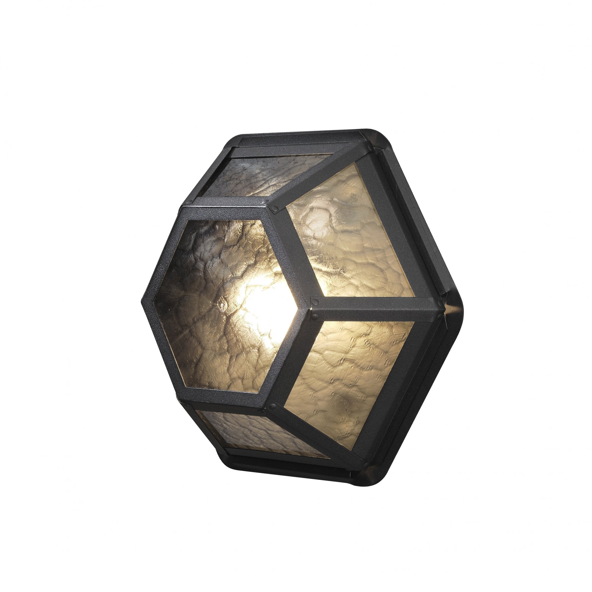 Konstsmide Castor Wall Light - Matt Black