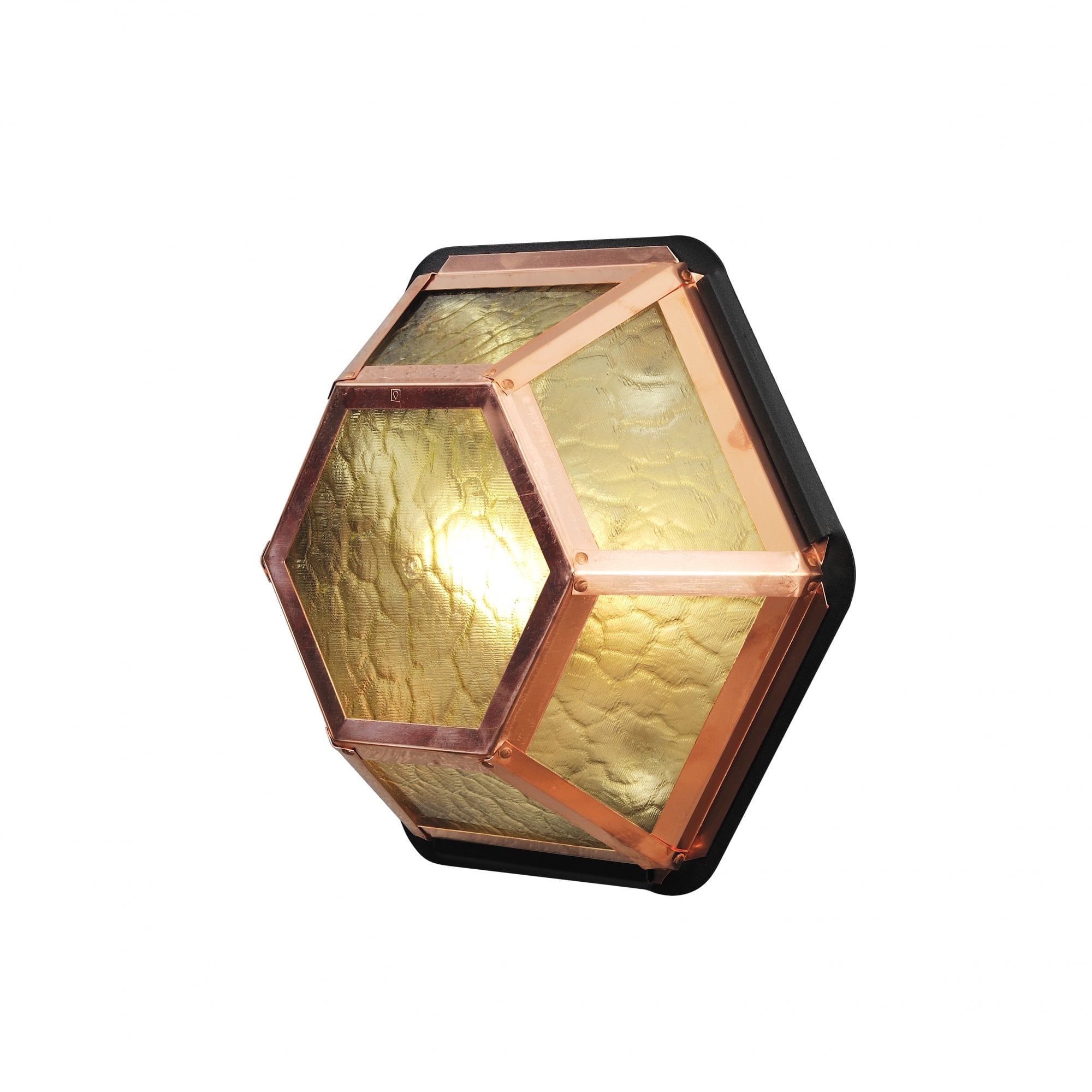 Konstsmide Castor Wall Light - Copper
