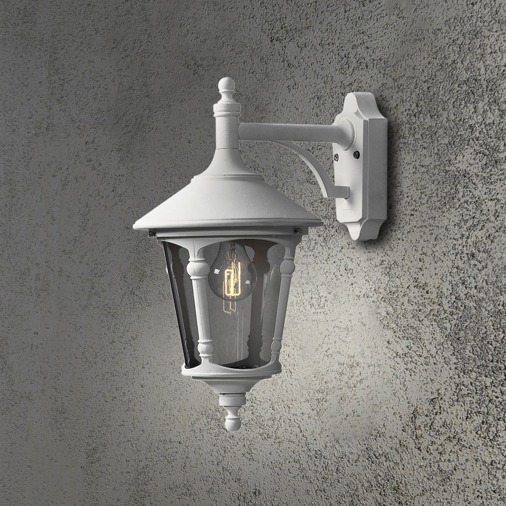 Konstsmide Virgo Wall Light - Matt White