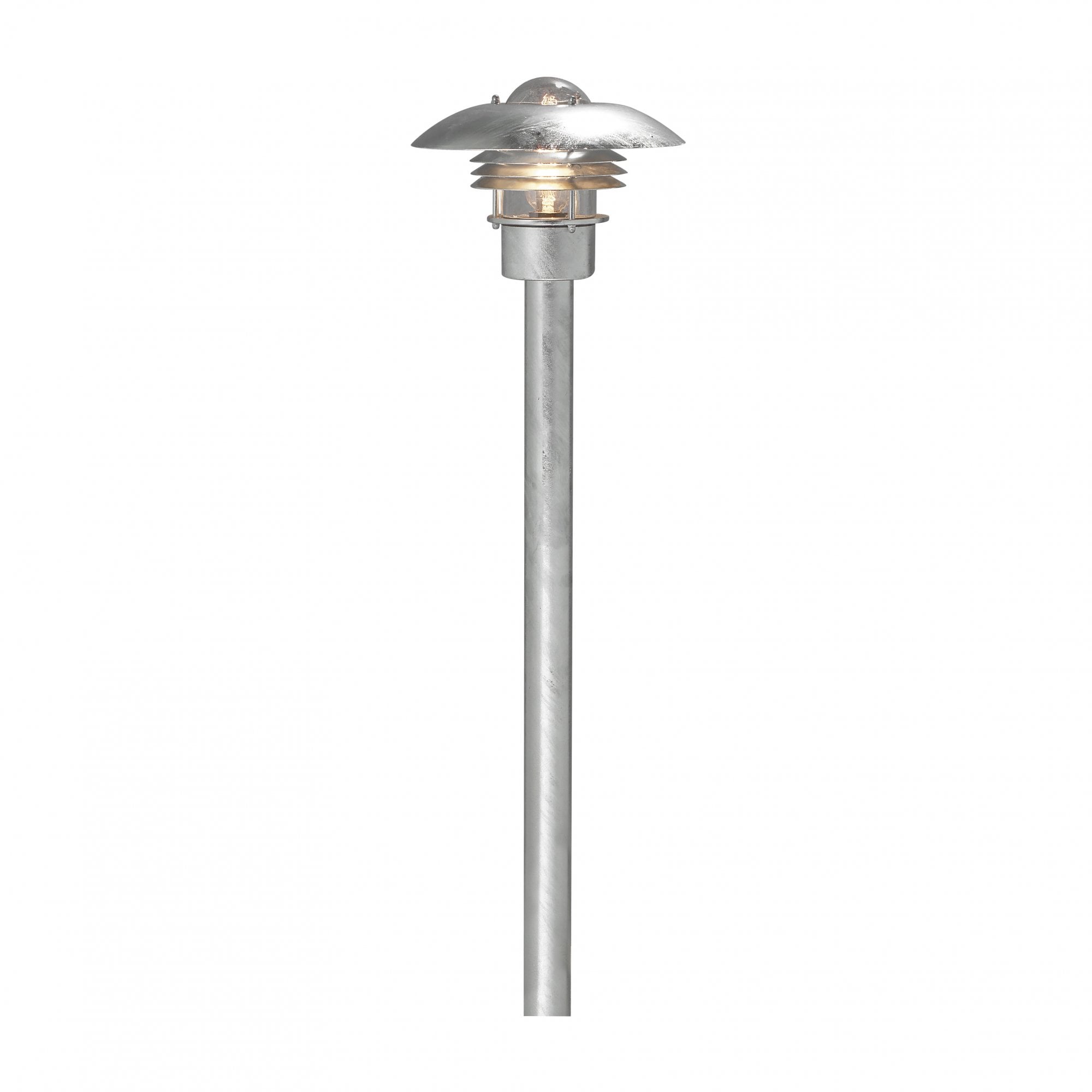 Konstsmide Modena Pathway Lantern - Galvanised Steel