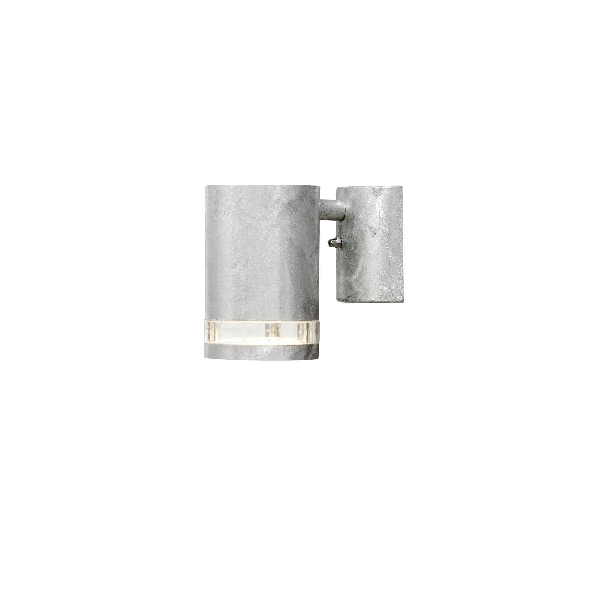Konstsmide Modena Single Ring Down Wall Light - Galvanised