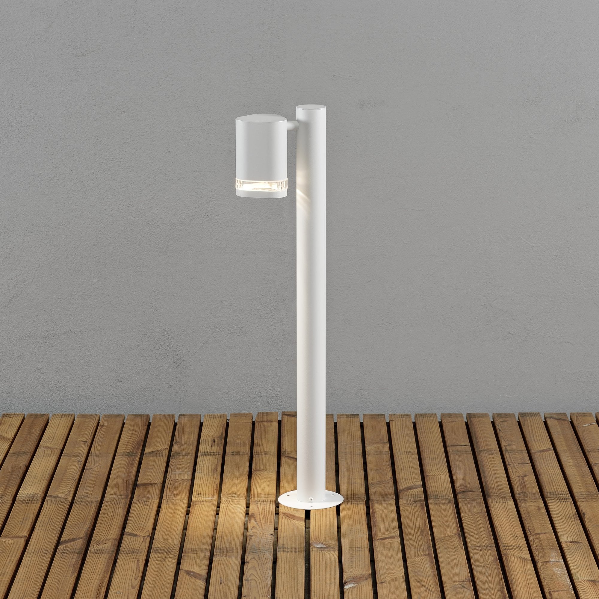 Konstsmide Modena Short Post Light - Matt White