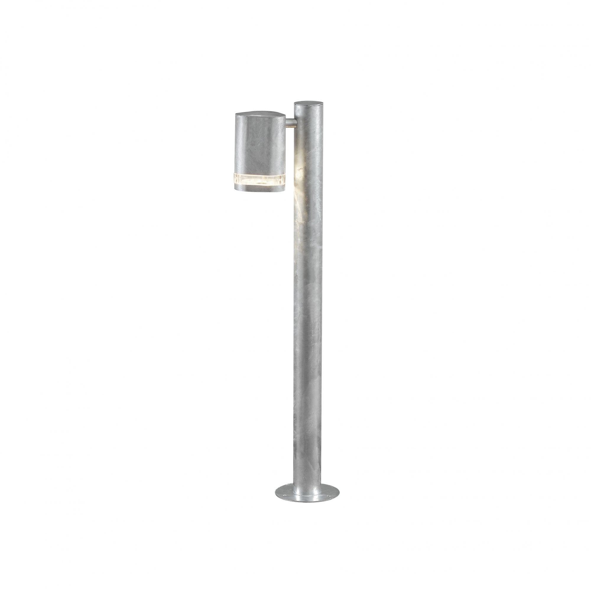 Konstsmide Modena Short Post Light - Galvanised