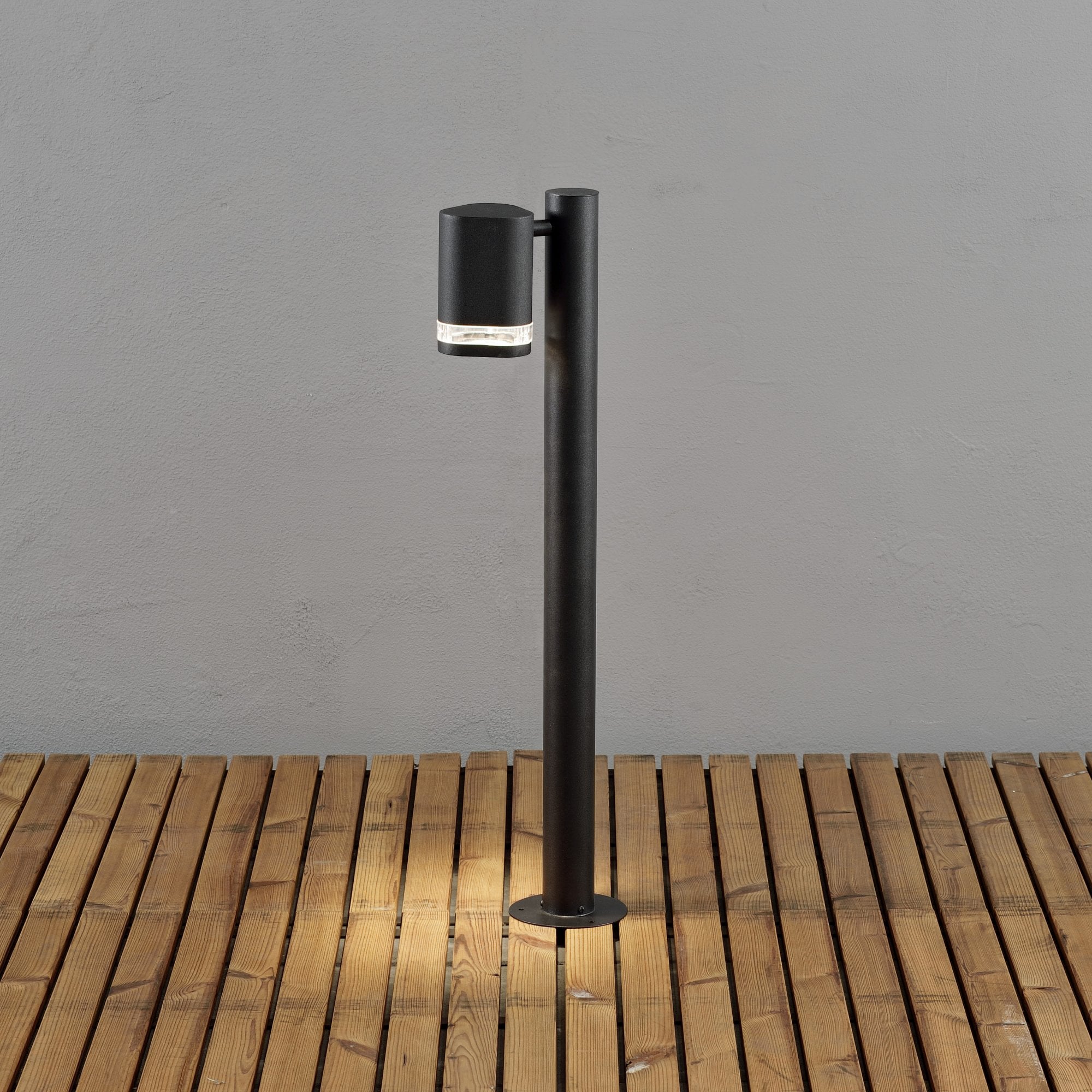 Konstsmide Modena Short Post Light - Matt Black