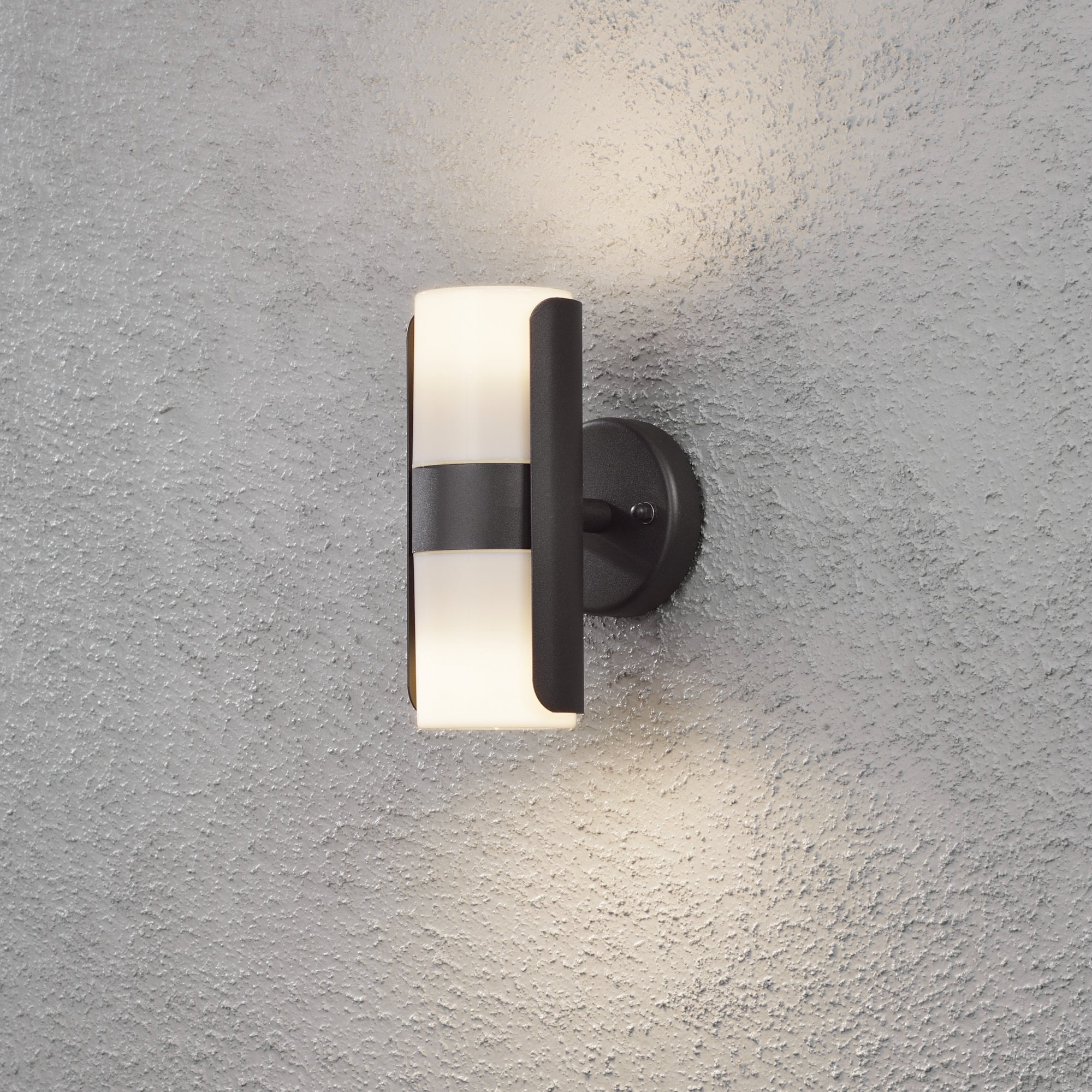 Konstsmide Modena Wall Light - Matt Black