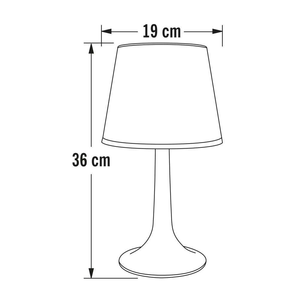 Konstsmide Assisi Solar LED Table Lamp - White
