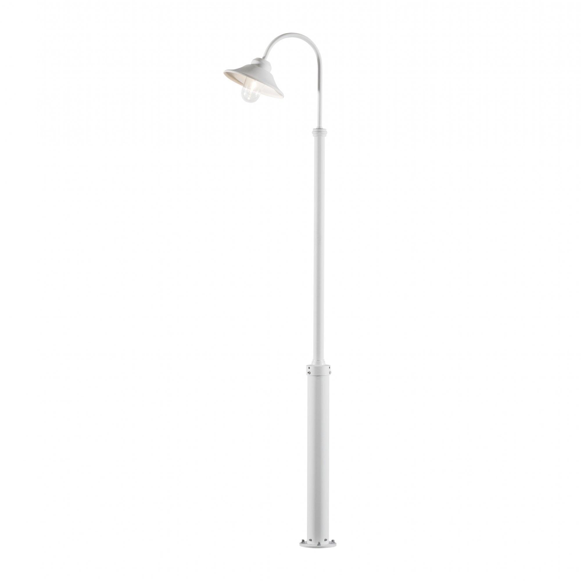 Konstsmide Vega Lampost (With Taurus Column) - Matt White