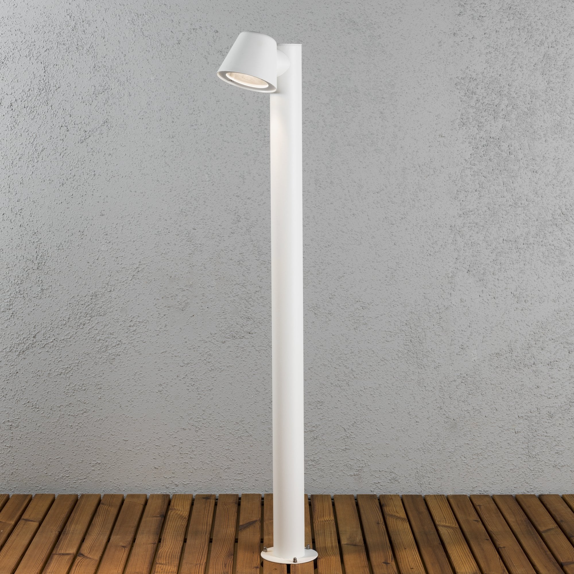 Konstsmide Trieste Short Post Light - Matt White
