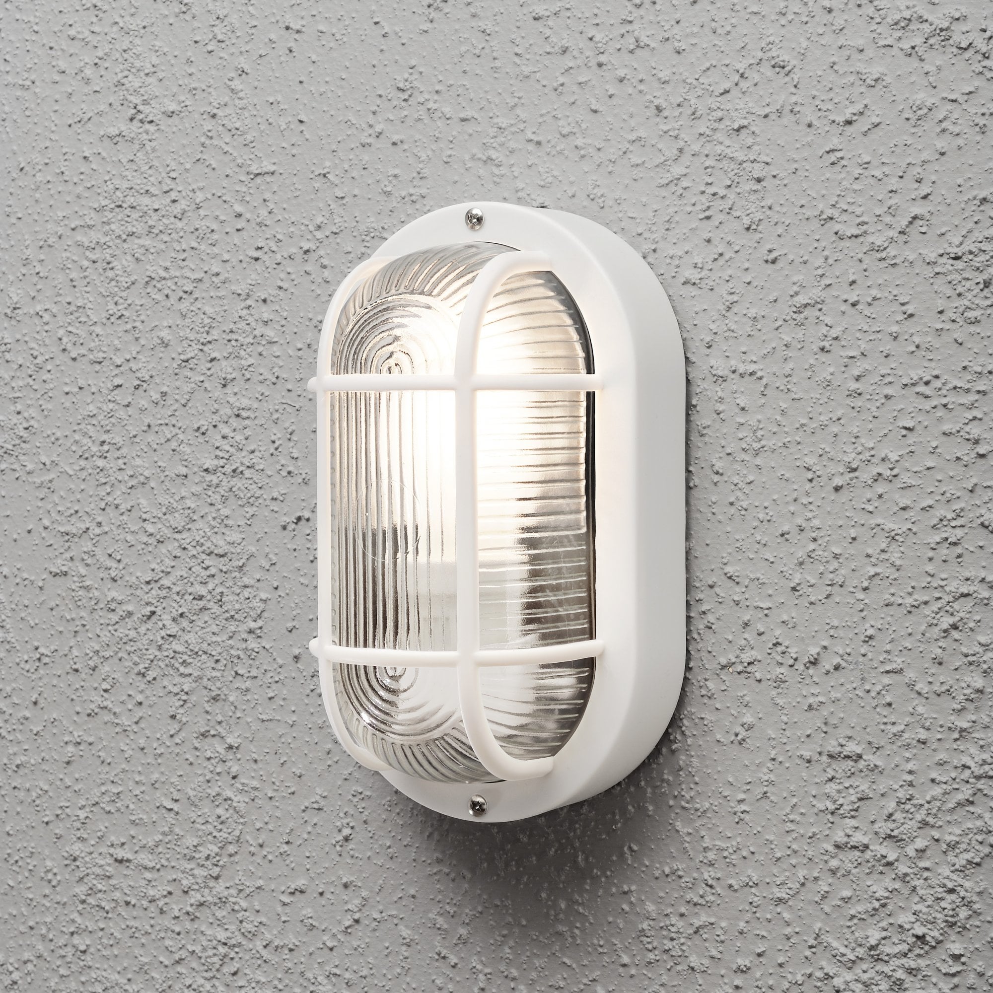 Konstsmide Elmas Wall Light - White