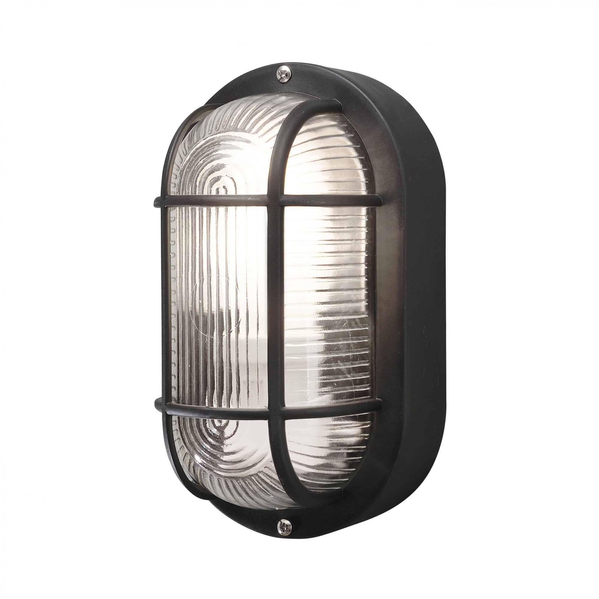 Konstsmide Elmas Wall Light - Matt Black